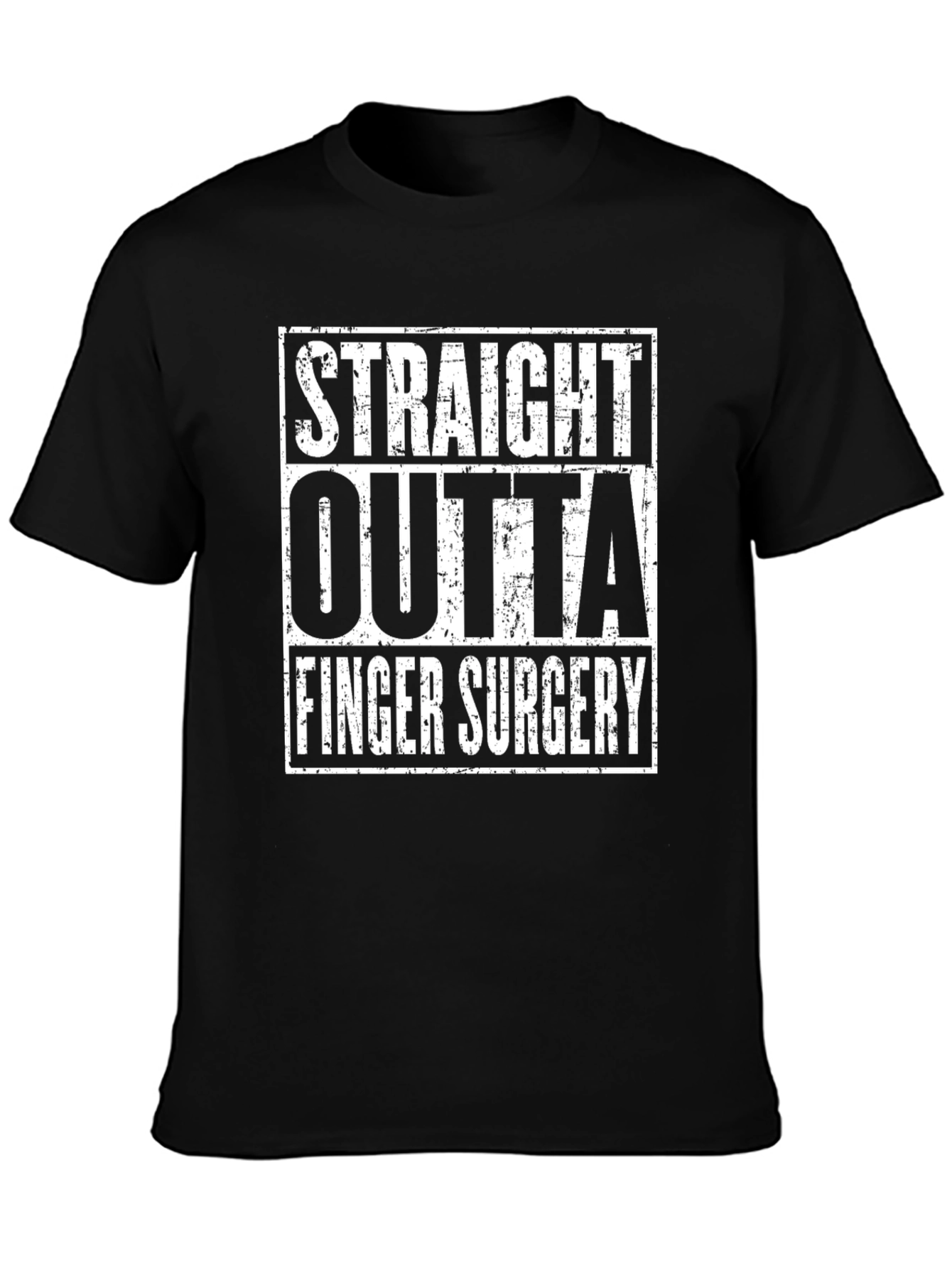 Straight Outta Finger Surgery Graphic Tee