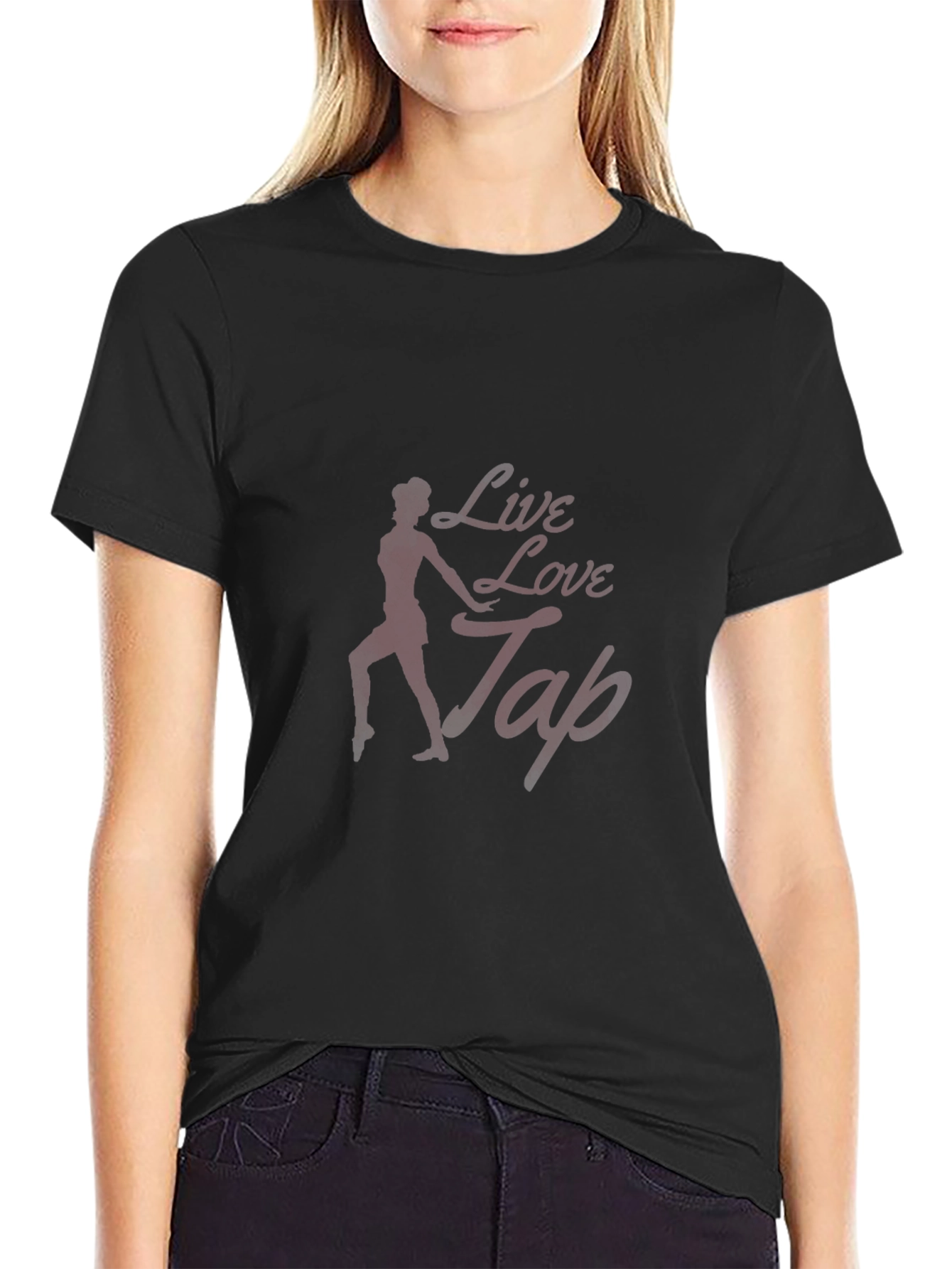 Live Love Tap Black T-Shirt