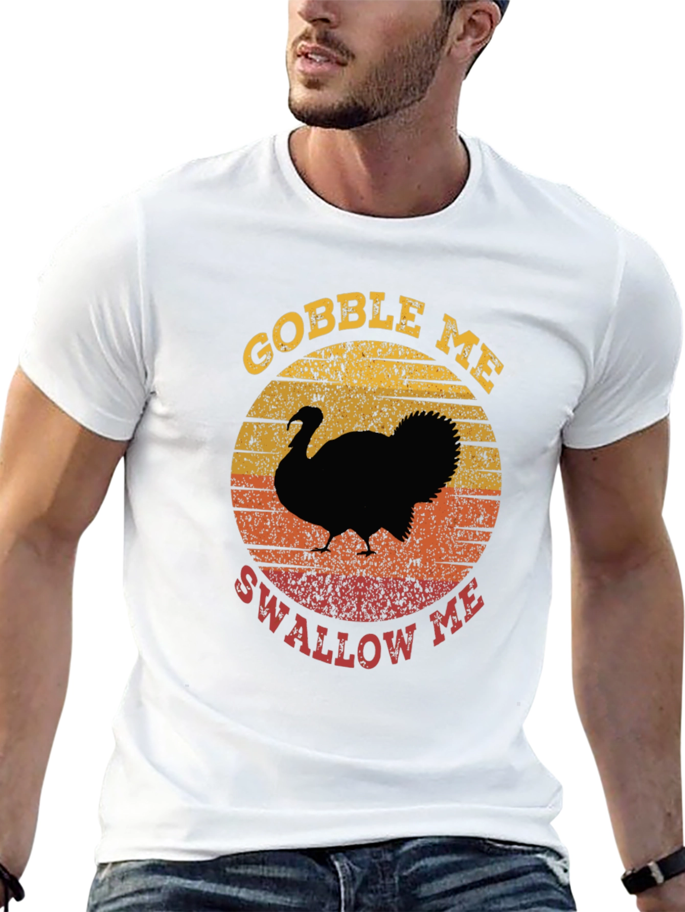 Gobble Me Swallow Me Thanksgiving T-Shirt