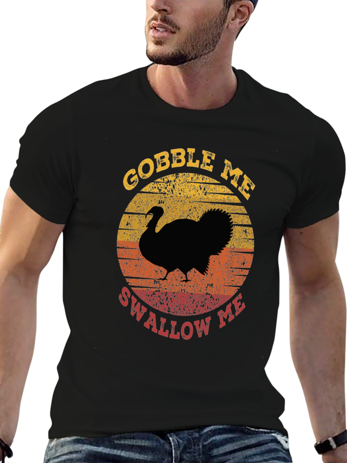 Gobble Me Swallow Me Thanksgiving T-Shirt