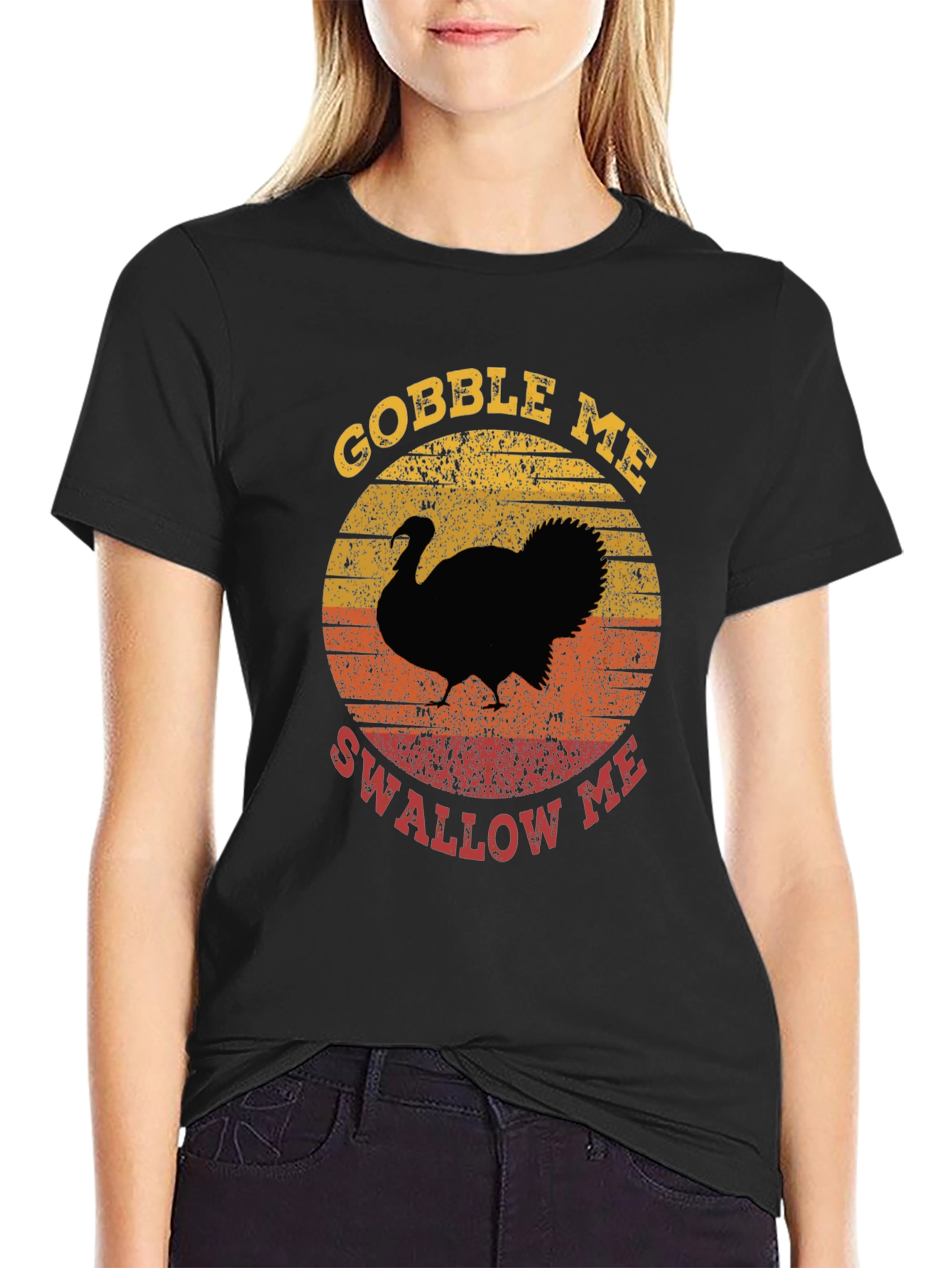 Gobble Me Swallow Me Thanksgiving T-Shirt