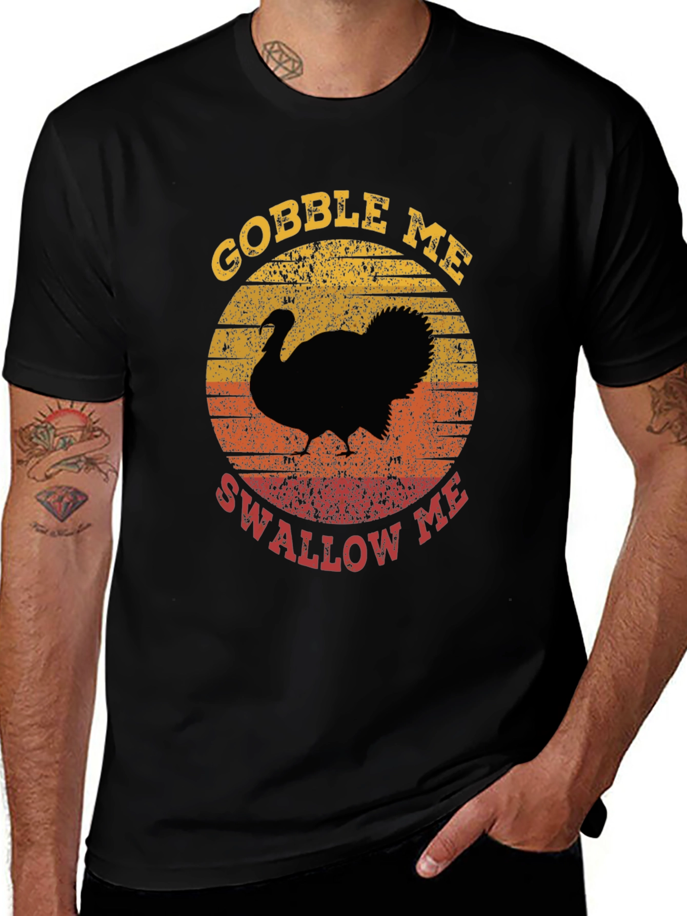 Gobble Me Swallow Me Thanksgiving T-Shirt