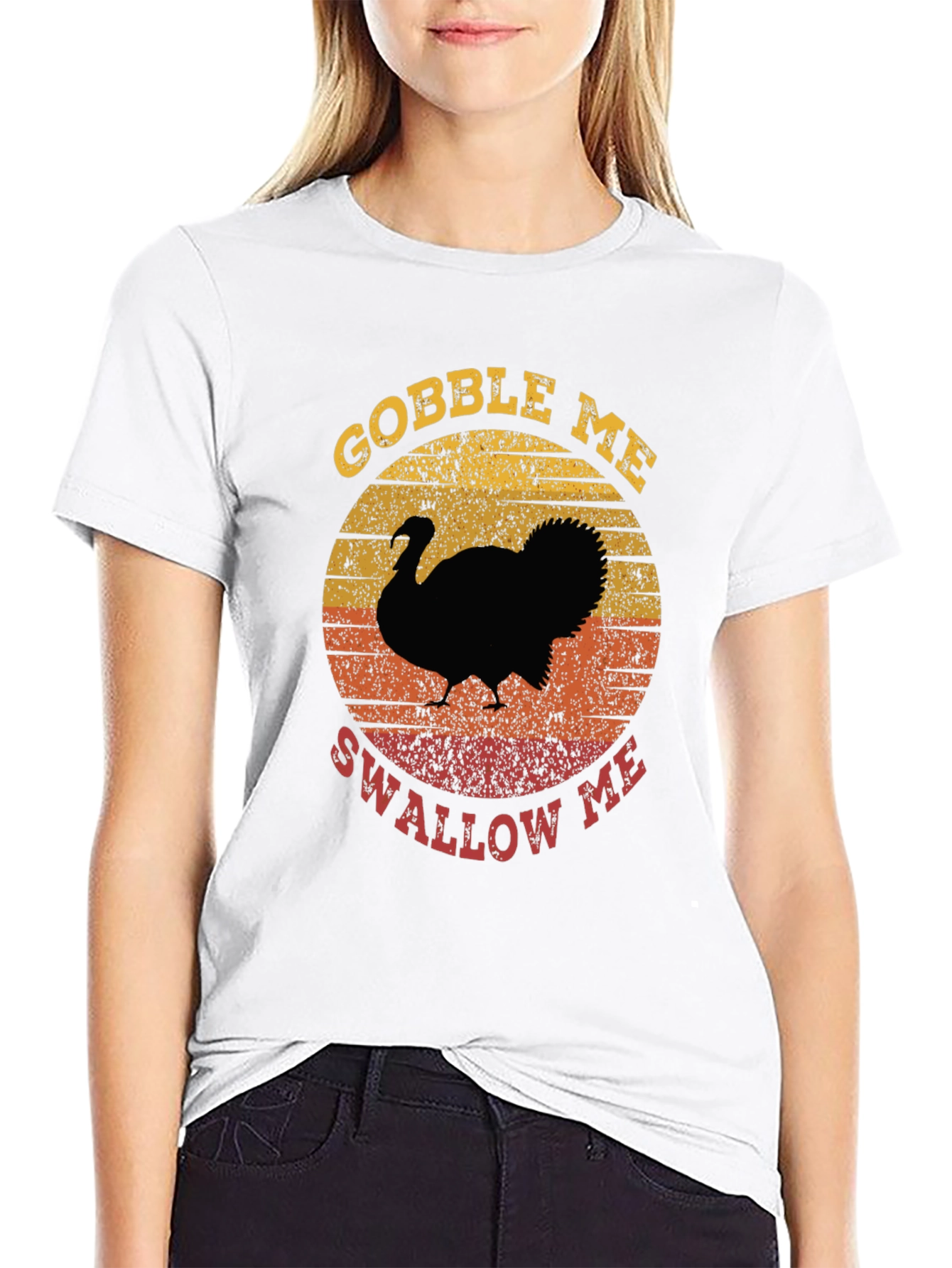 Gobble Me Swallow Me Thanksgiving T-Shirt