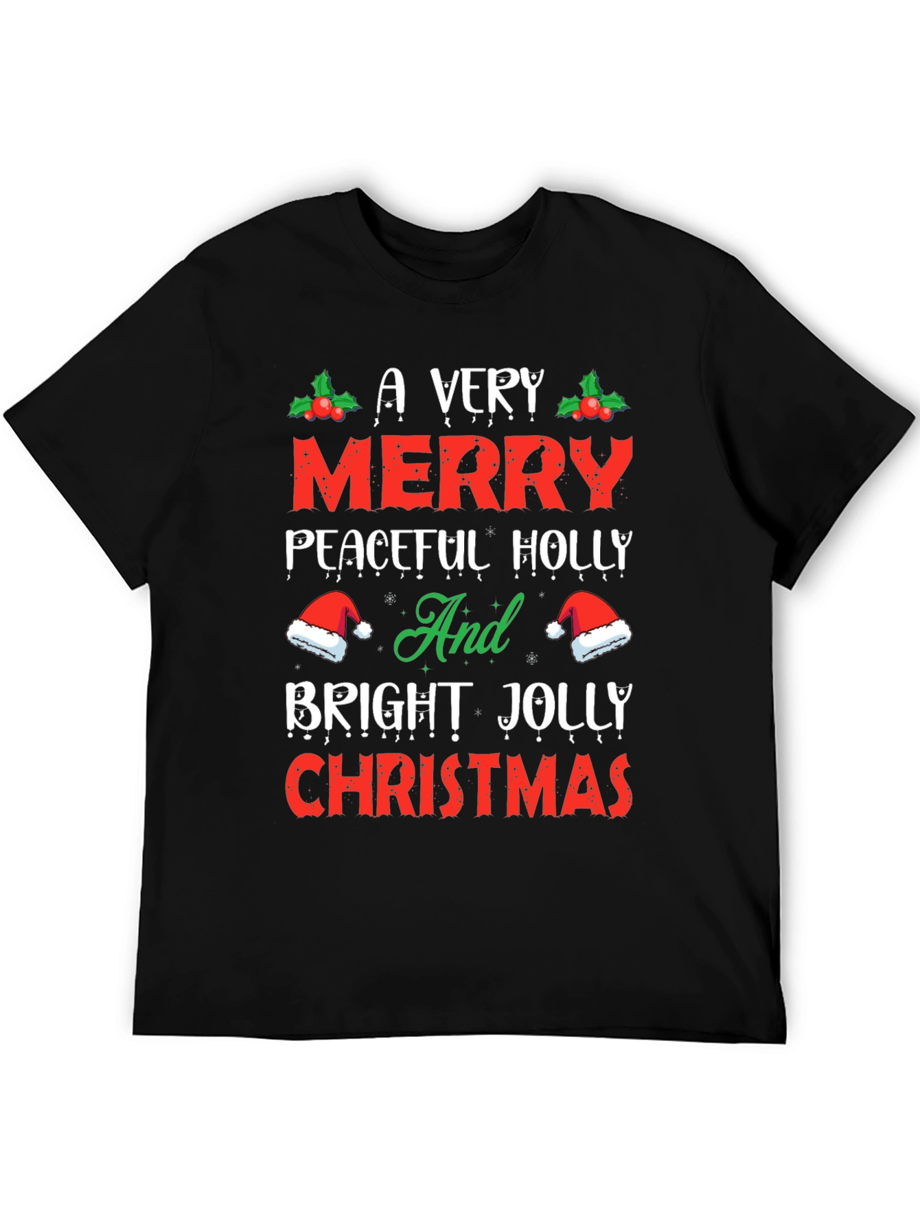 Festive Christmas Graphic Tee