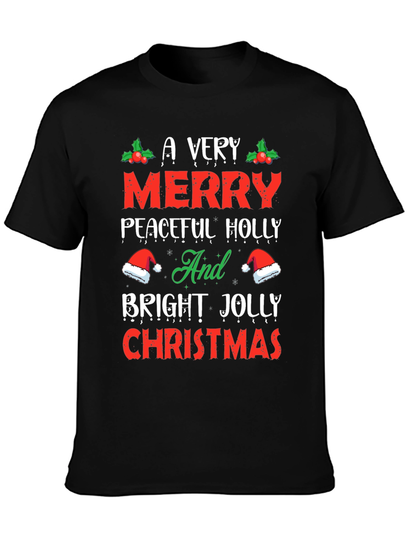 Festive Christmas Graphic Tee