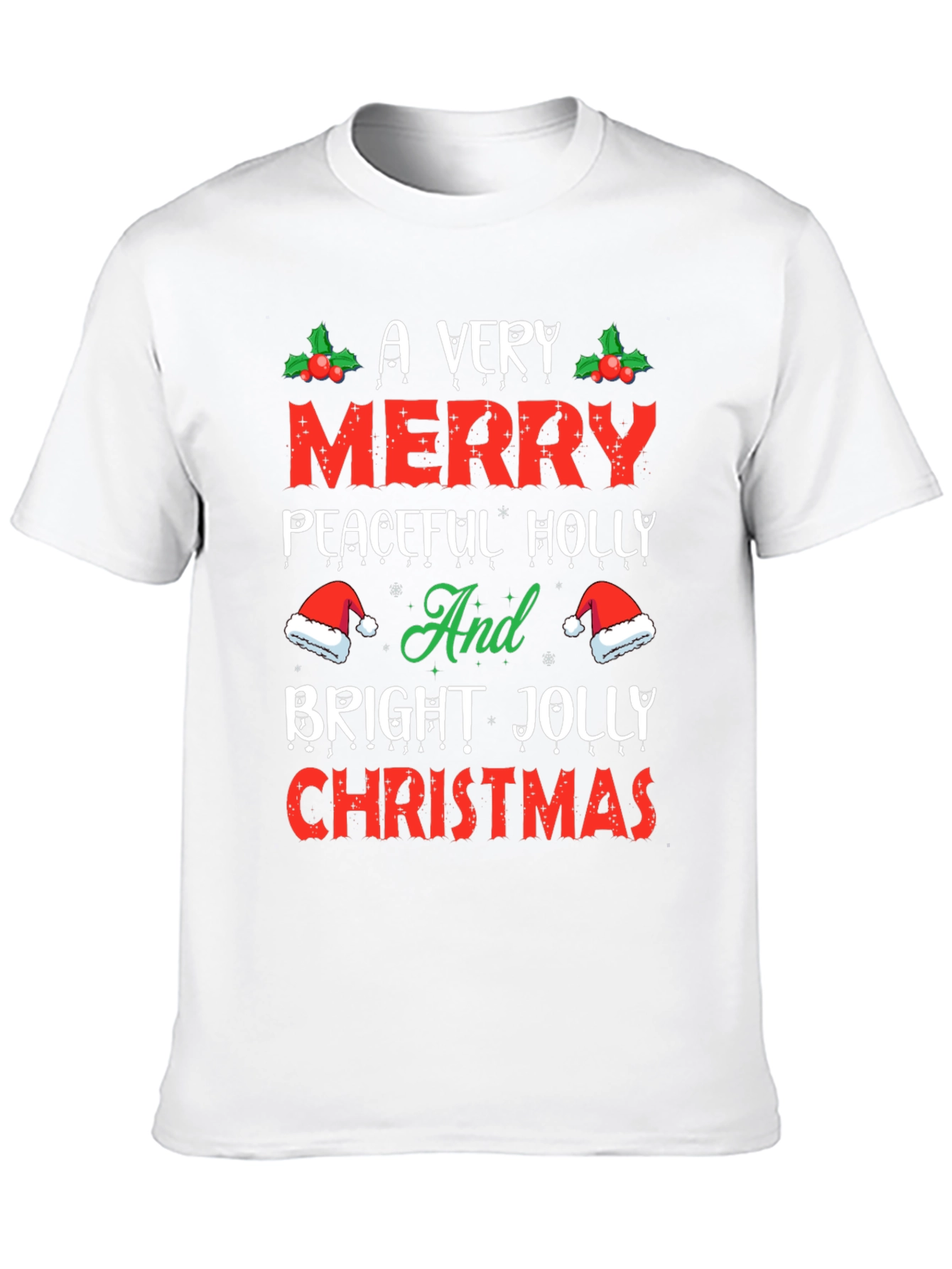 Festive Christmas Graphic Tee