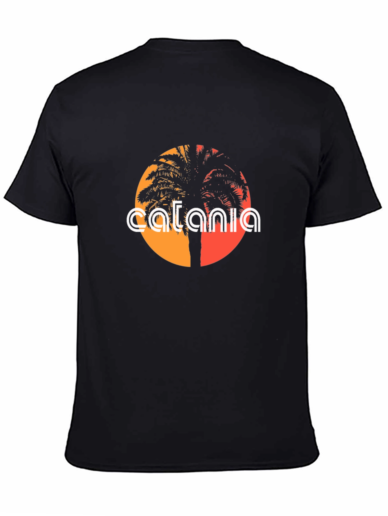 Catania Palm Tree Graphic T-Shirt