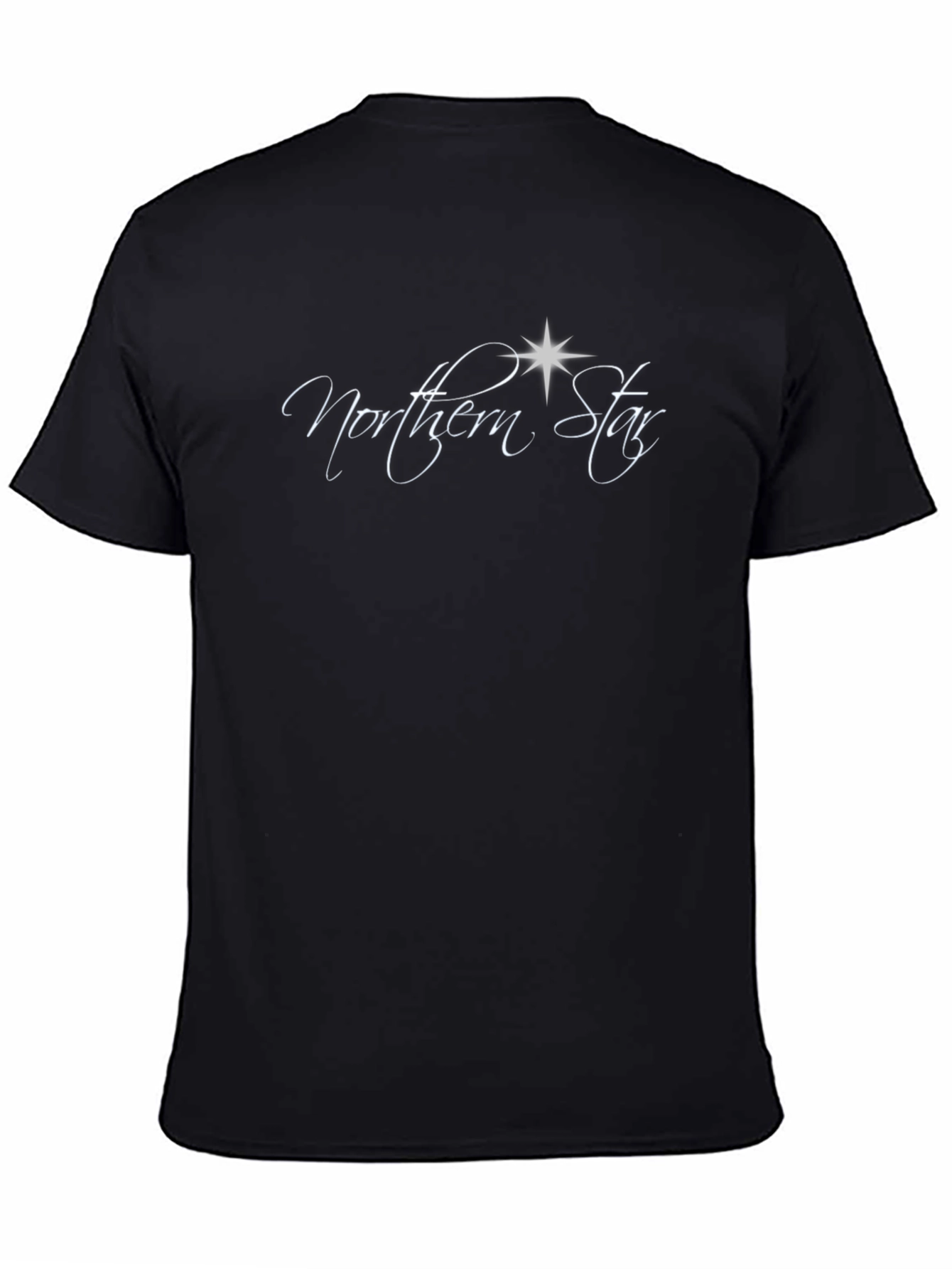 Northern Star Graphic Tee - Stylish Black T-Shirt