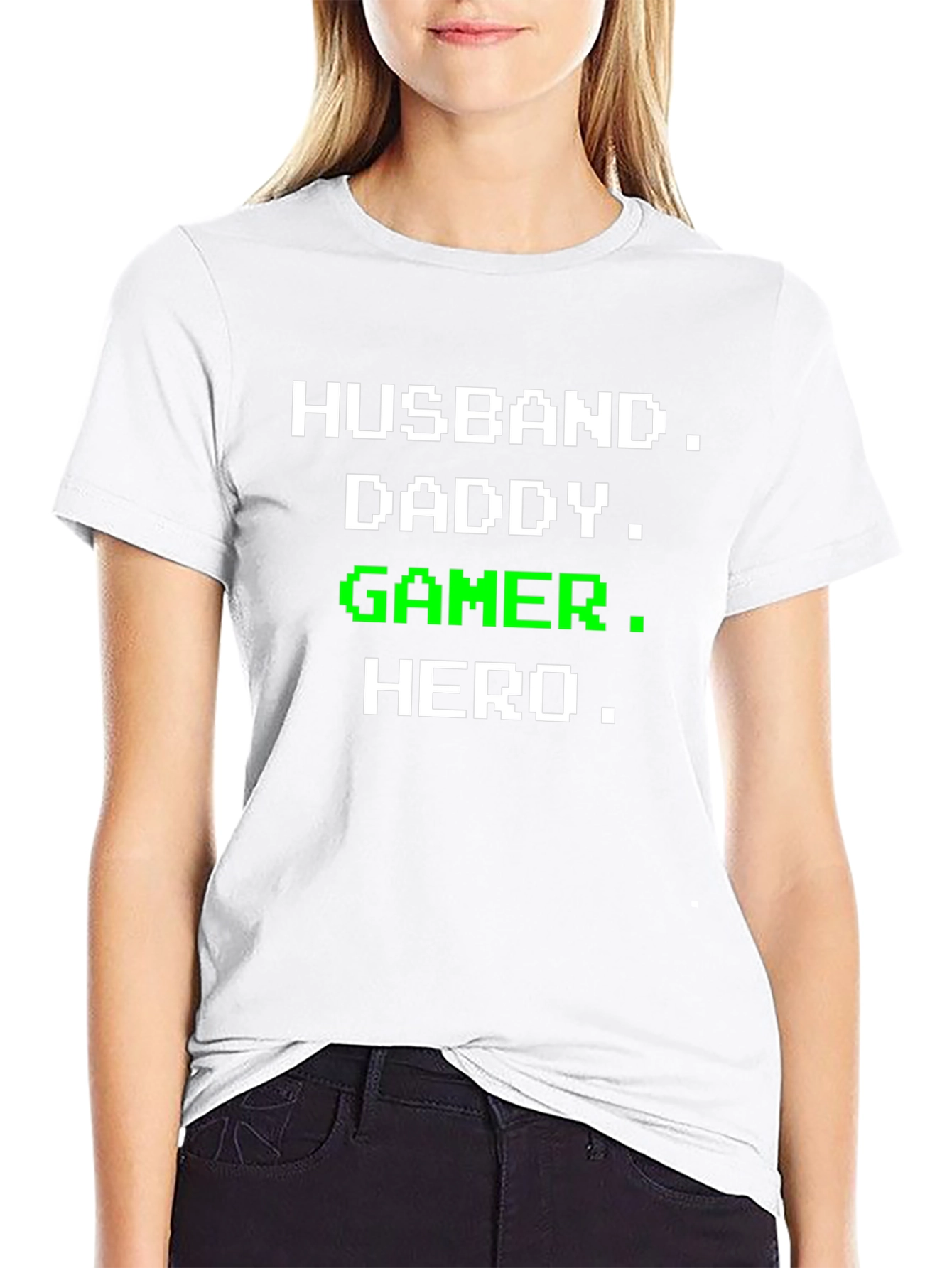 Husband Daddy Gamer Hero T-Shirt