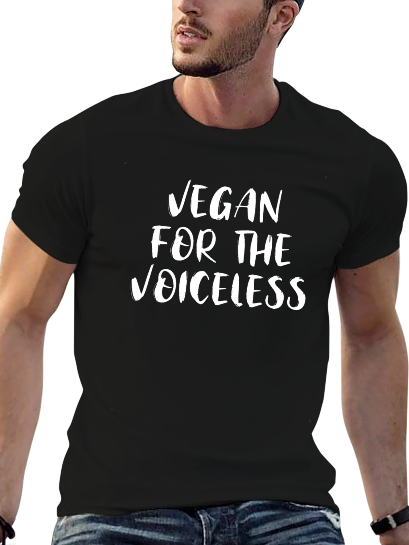 Vegan for the Voiceless Graphic T-Shirt