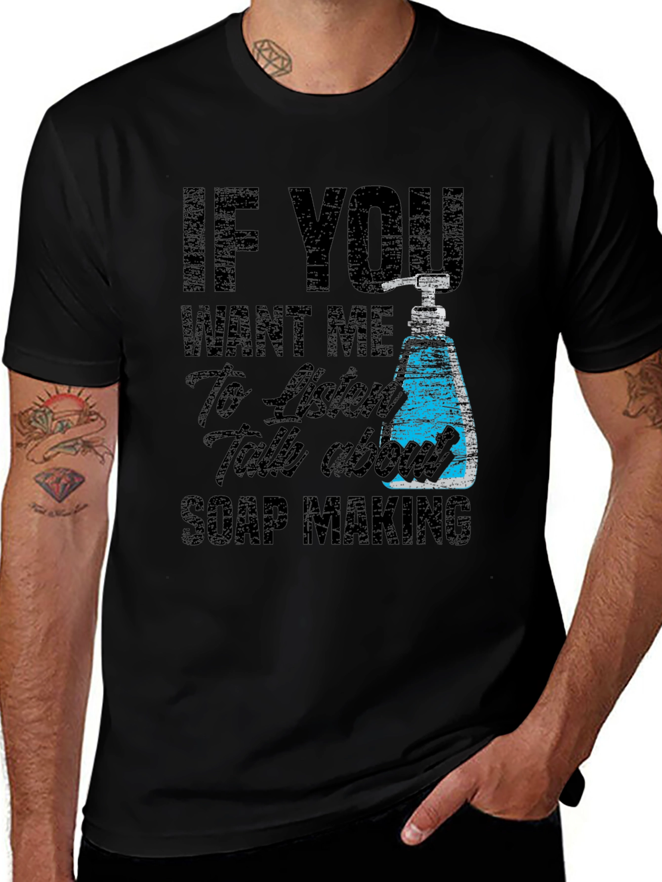 Soap Making T-Shirt - Funny Hobby Tee