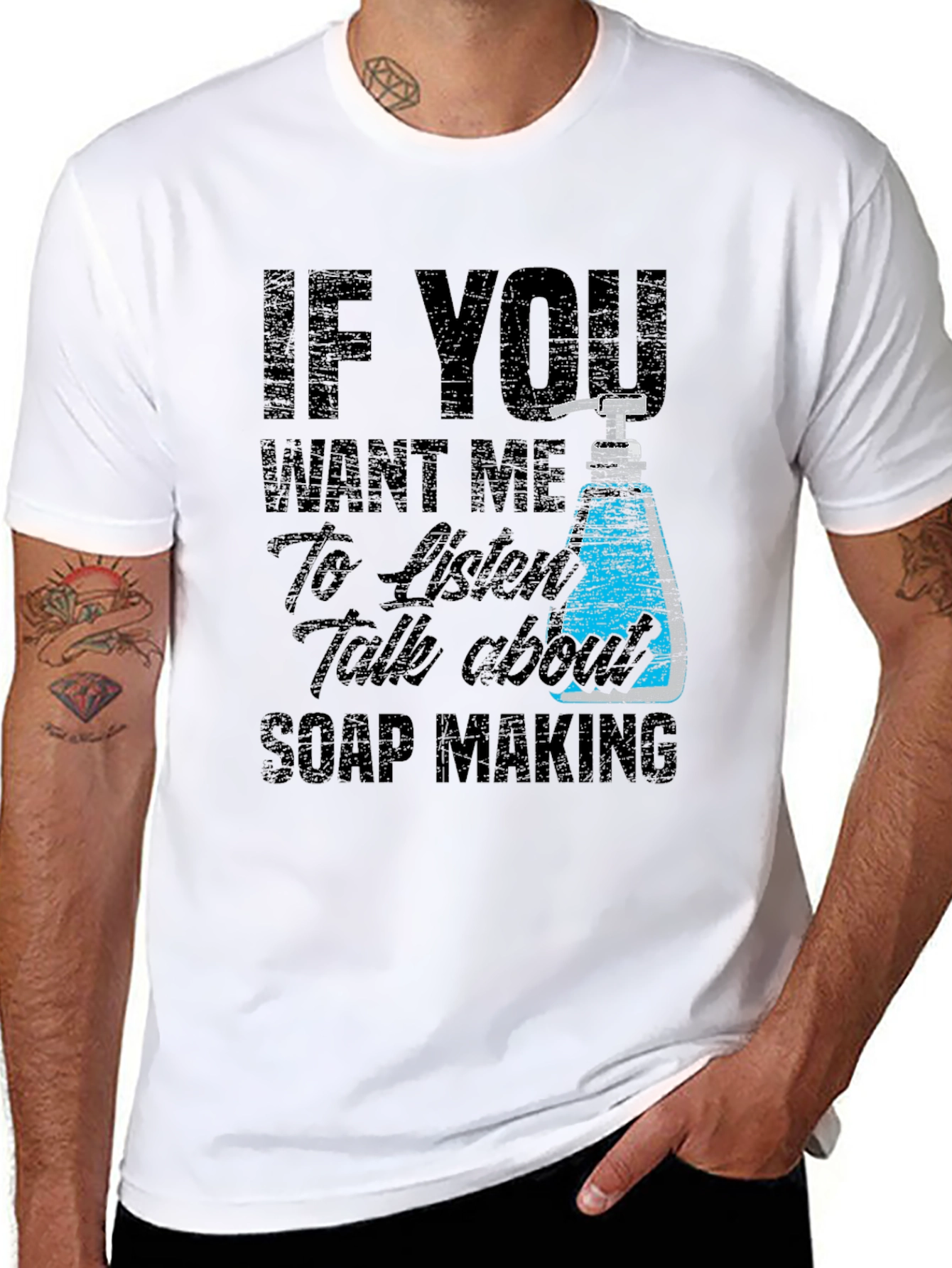 Soap Making T-Shirt - Funny Hobby Tee