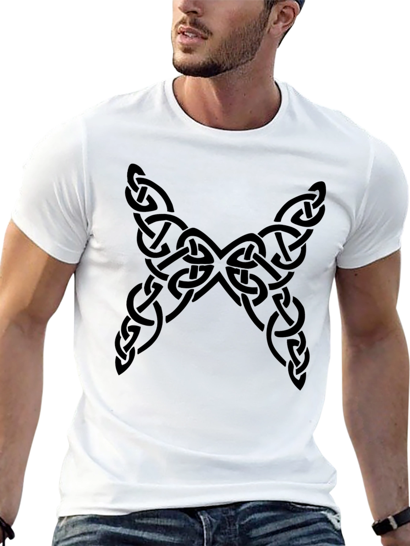 Celtic Knot T-Shirt - Black Graphic Tee