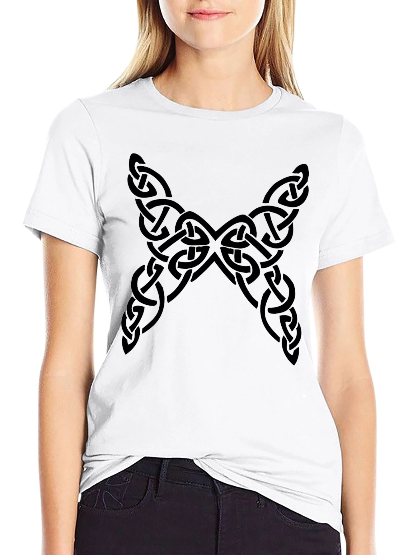 Celtic Knot T-Shirt - Black Graphic Tee