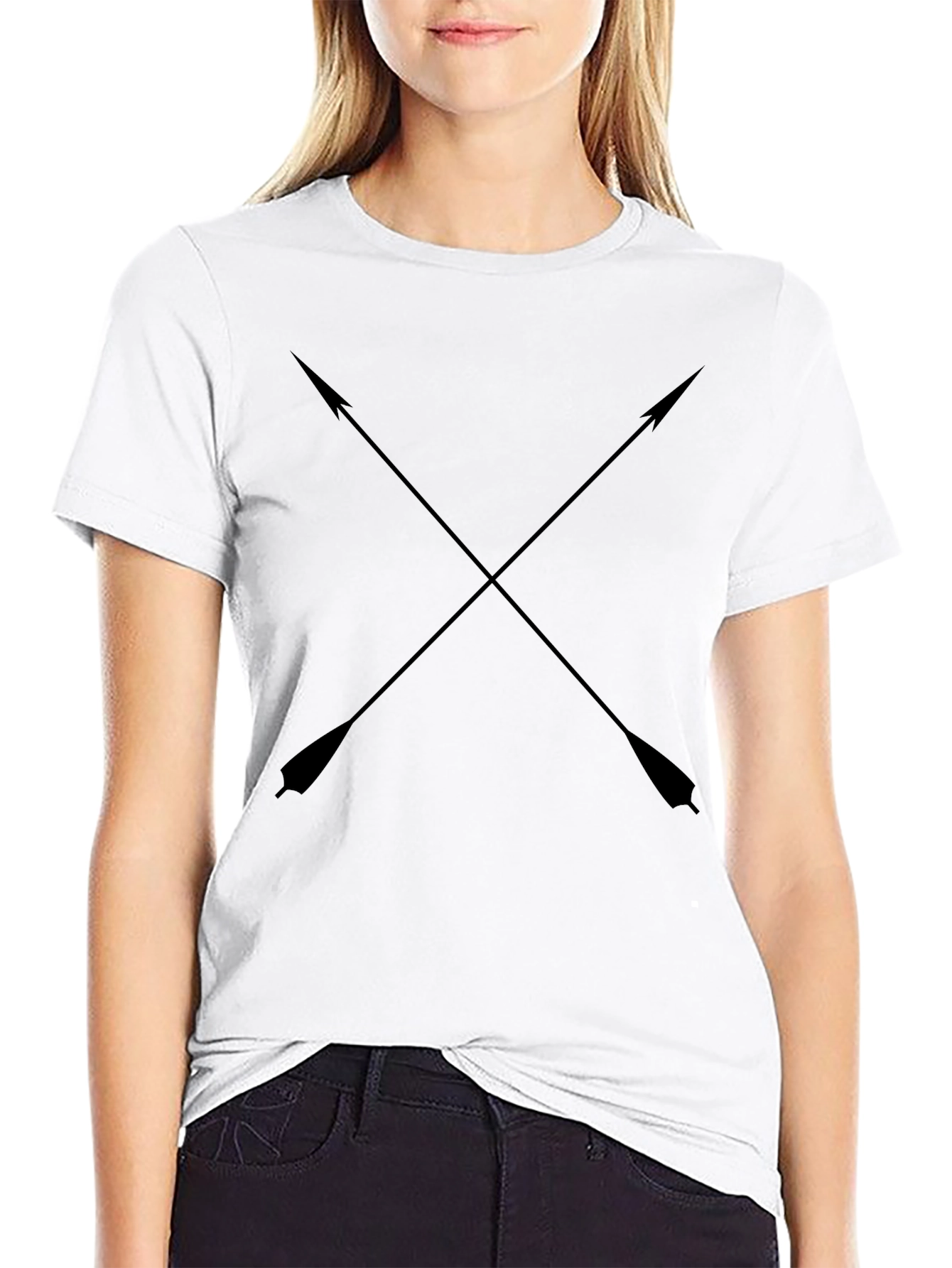 Black Arrow Cross T-Shirt