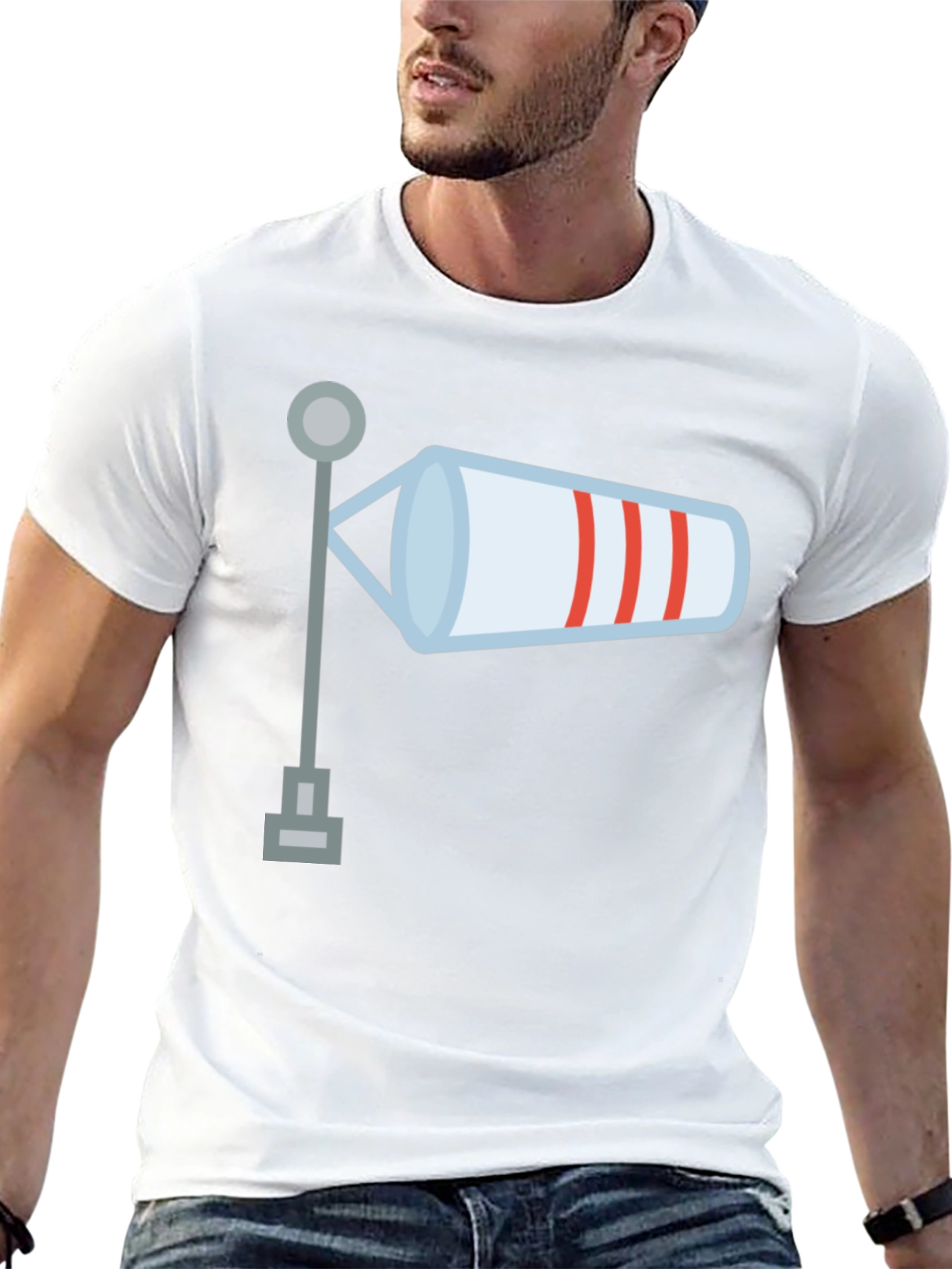 Windsock Graphic Tee - Aviation Weather Shirt