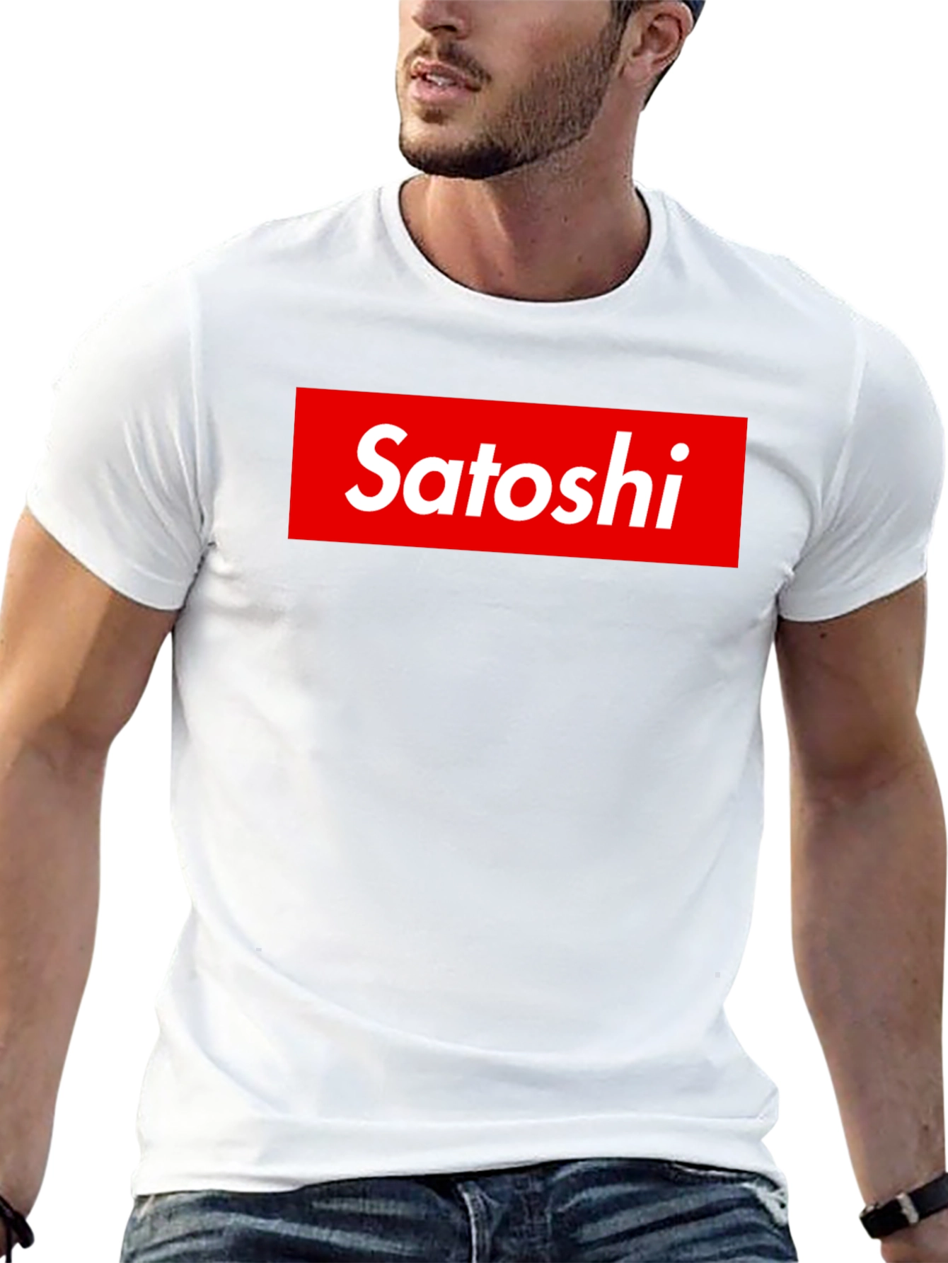 Satoshi Tee - Supreme Style Bitcoin T-Shirt
