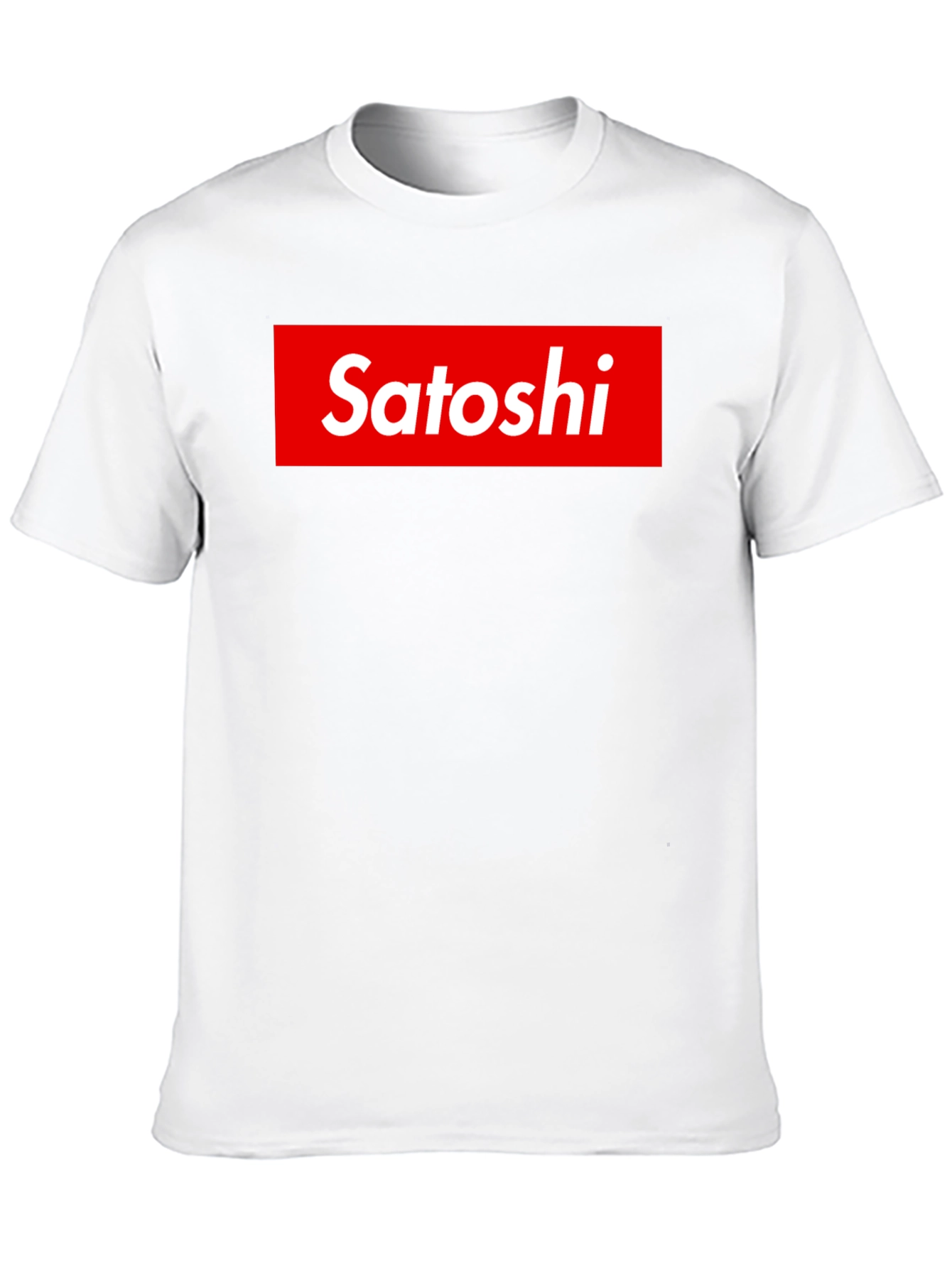 Satoshi Tee - Supreme Style Bitcoin T-Shirt