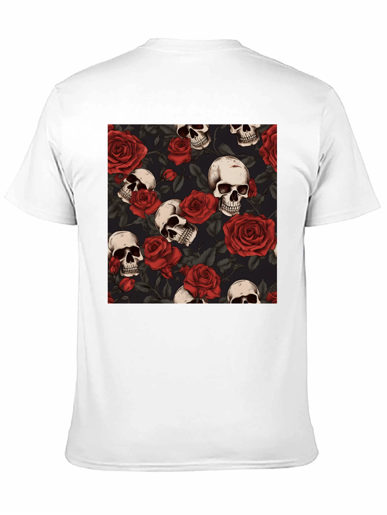 Skulls and Roses Graphic Tee