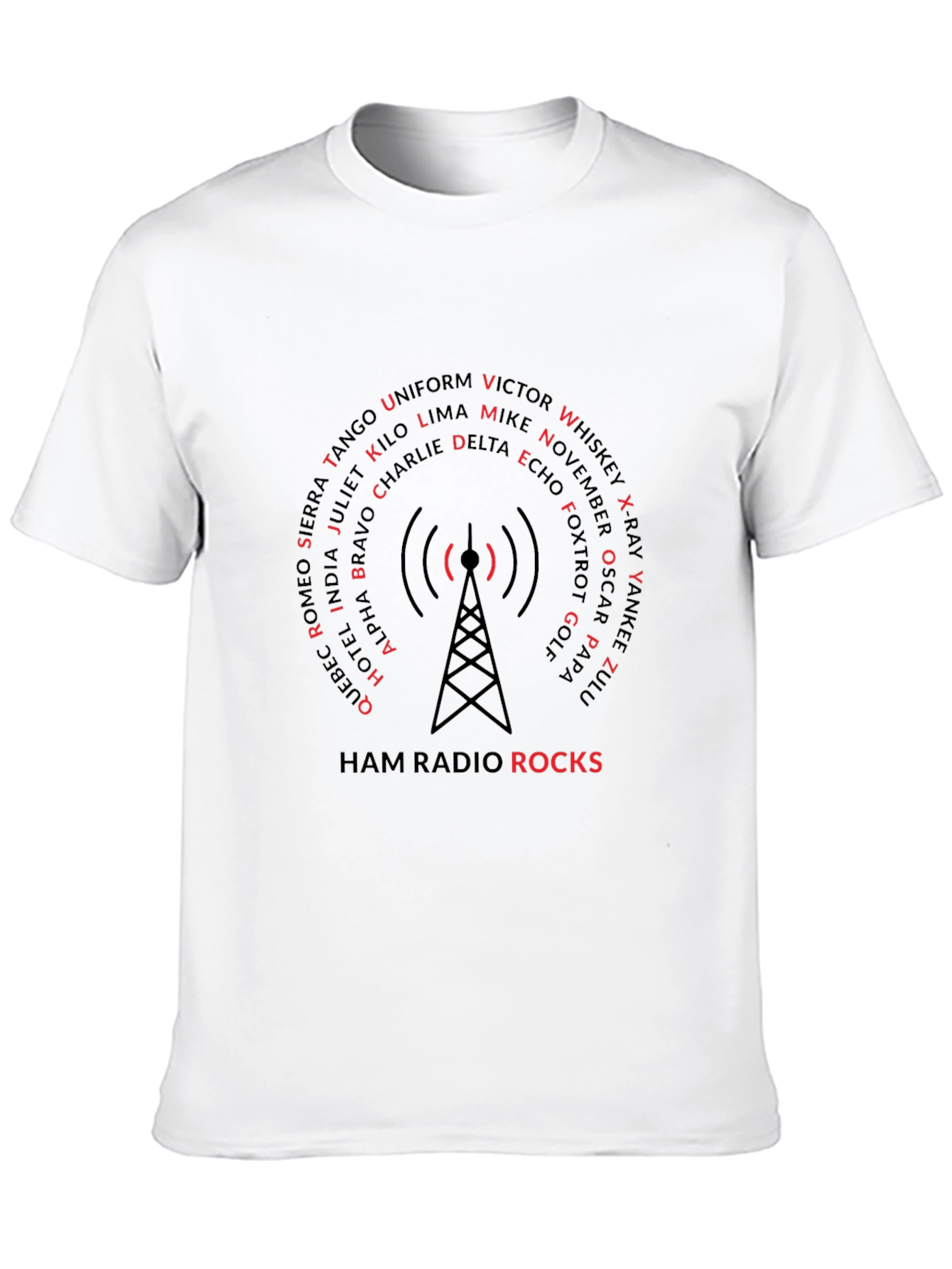 Ham Radio Rocks T-Shirt Amateur Radio Design
