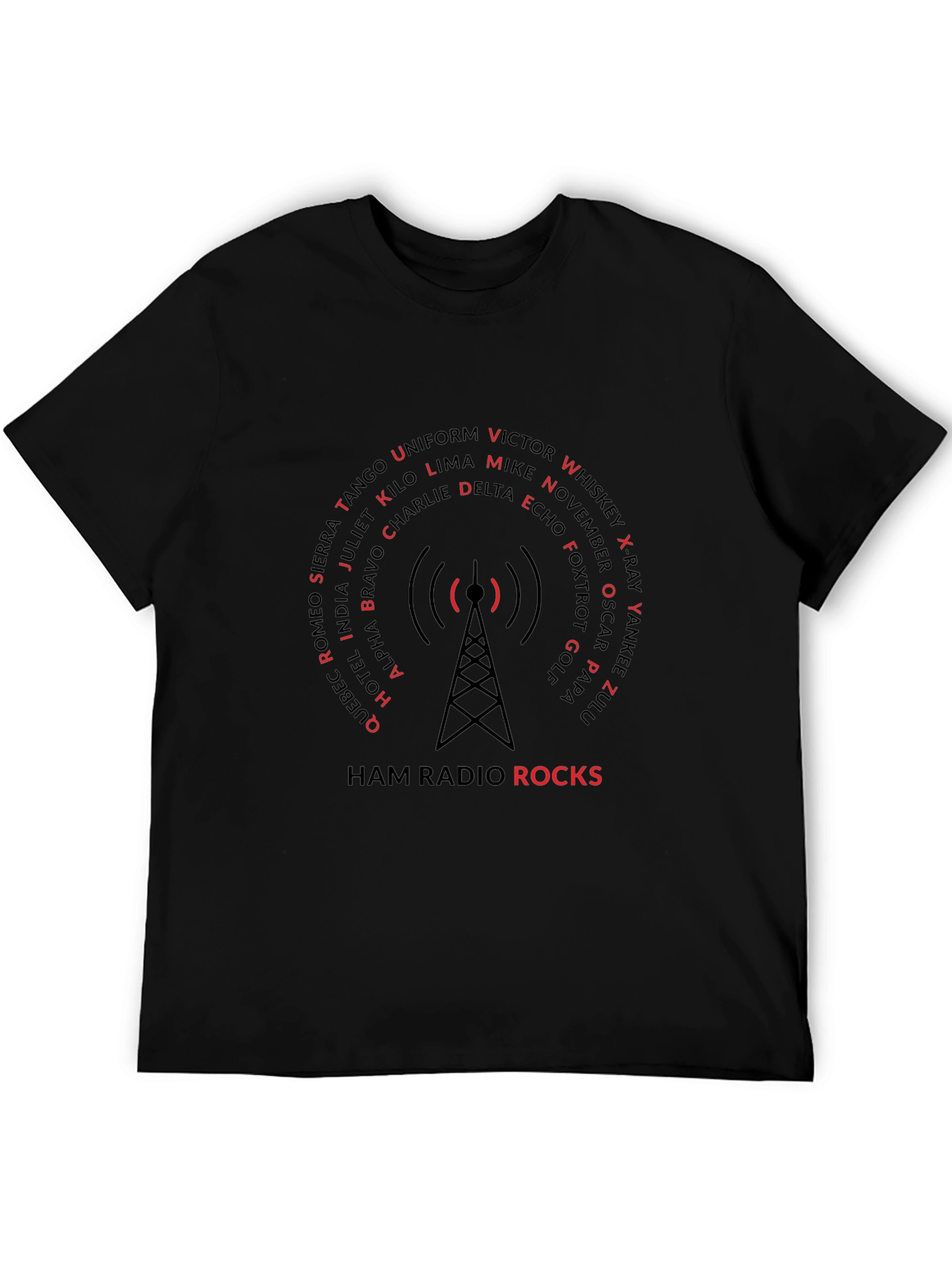 Ham Radio Rocks T-Shirt Amateur Radio Design