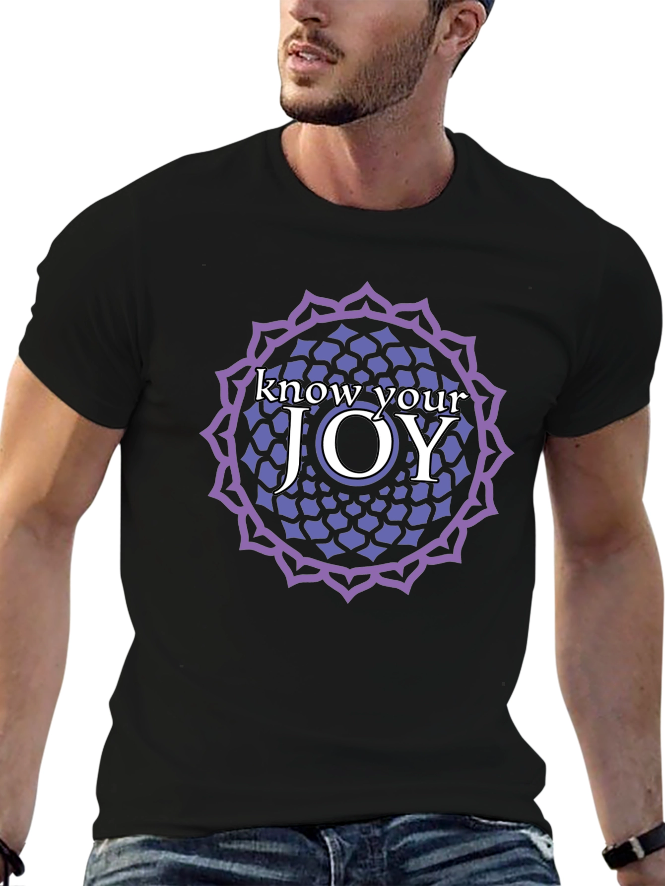 Know Your Joy Mandala Graphic T-Shirt