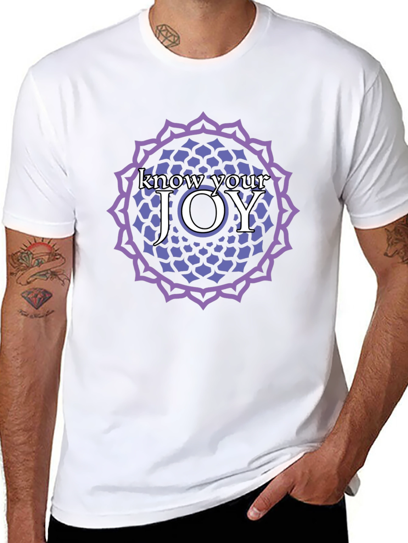 Know Your Joy Mandala Graphic T-Shirt