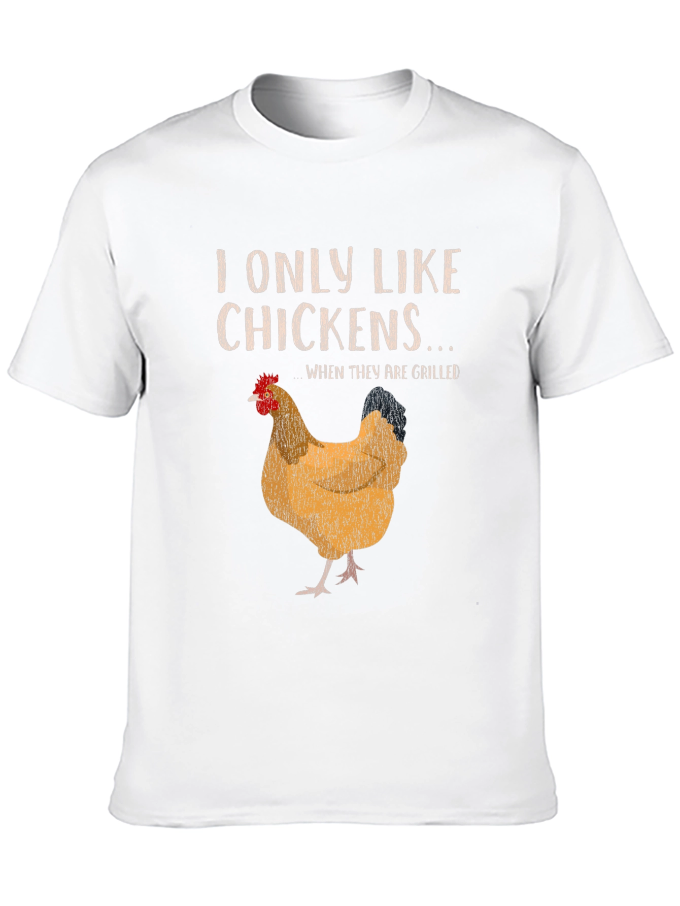 Funny Grilled Chicken Lover T-Shirt