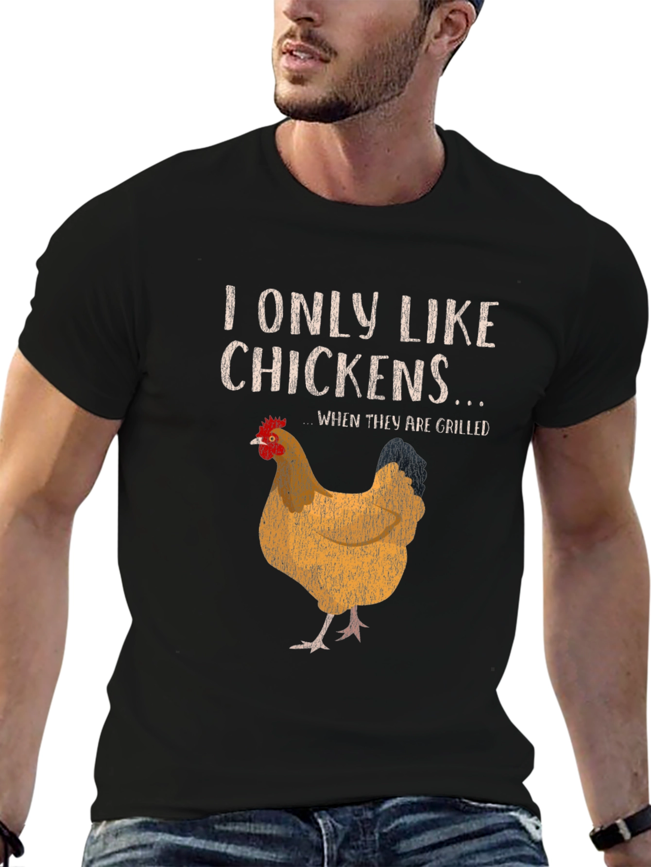 Funny Grilled Chicken Lover T-Shirt