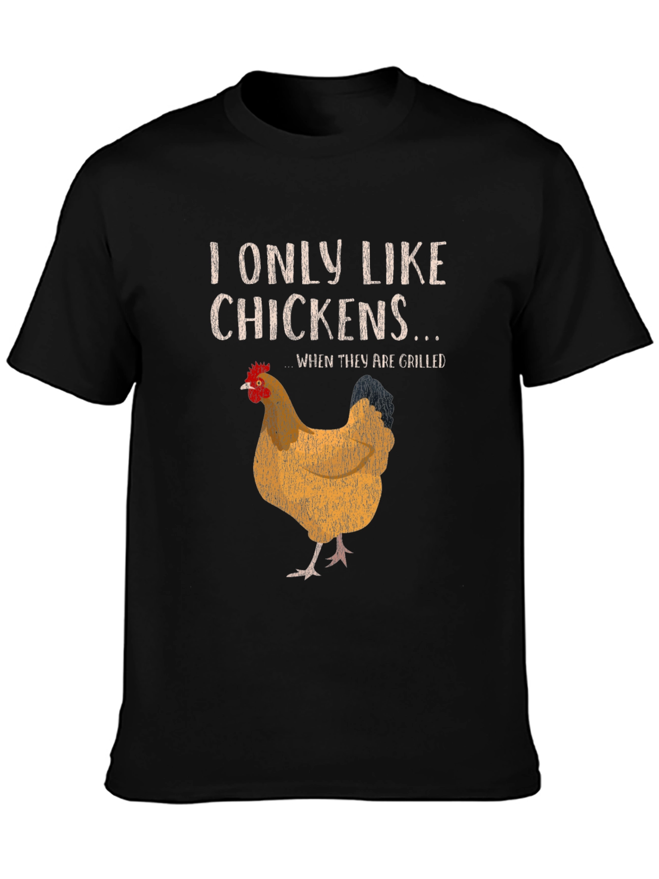 Funny Grilled Chicken Lover T-Shirt
