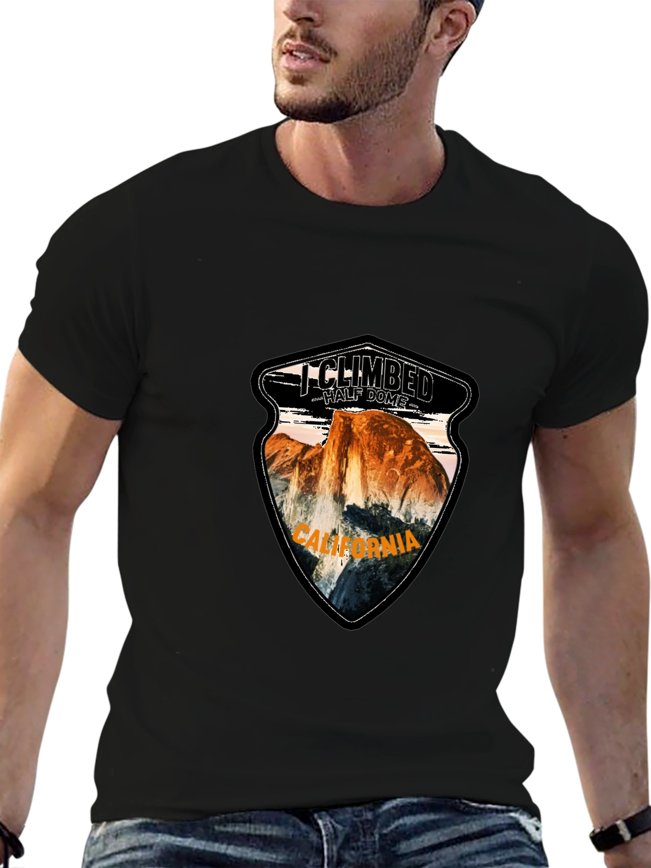 I Climbed Half Dome California T-Shirt
