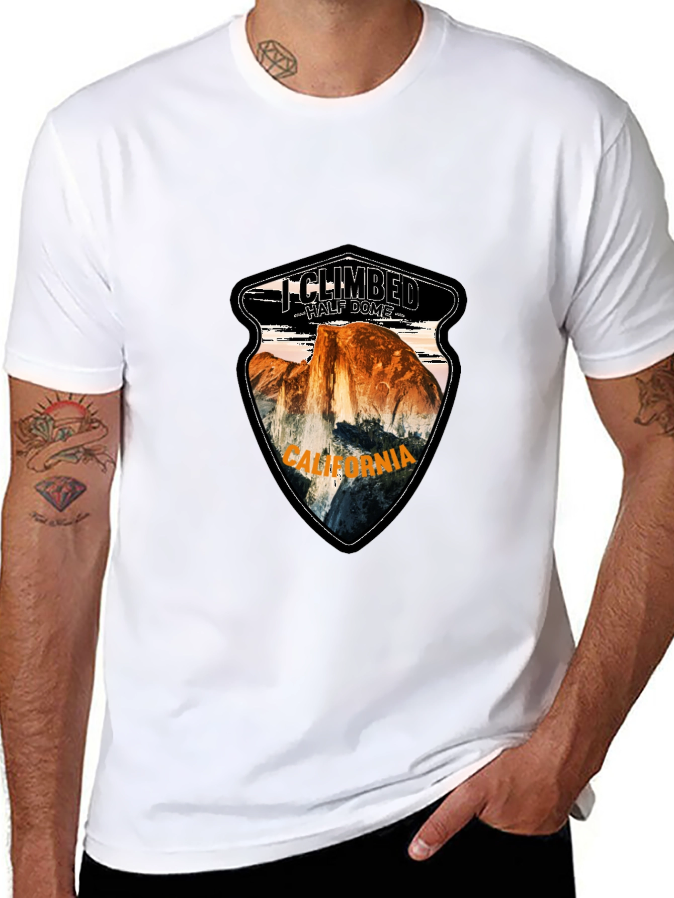 I Climbed Half Dome California T-Shirt