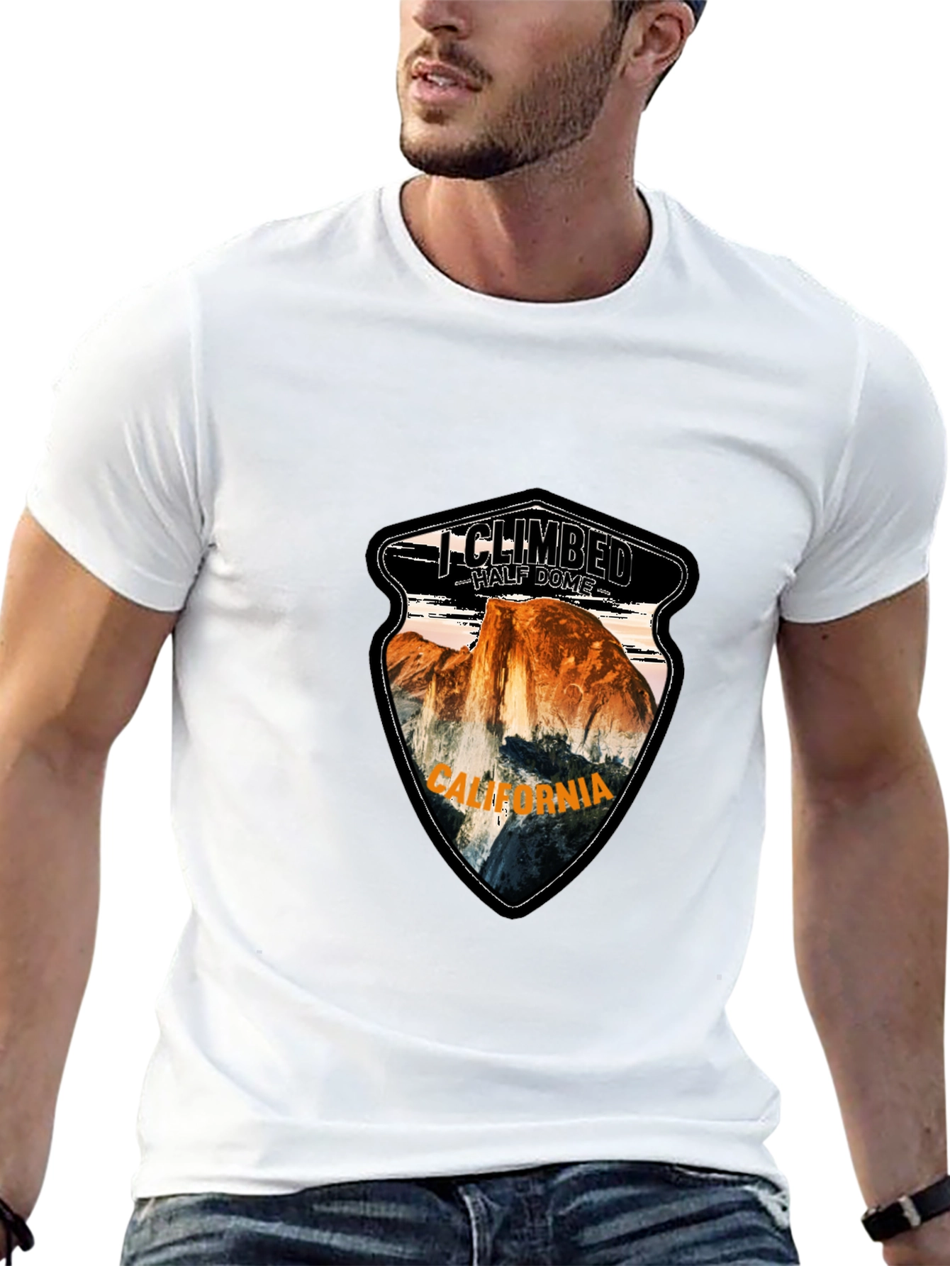 I Climbed Half Dome California T-Shirt