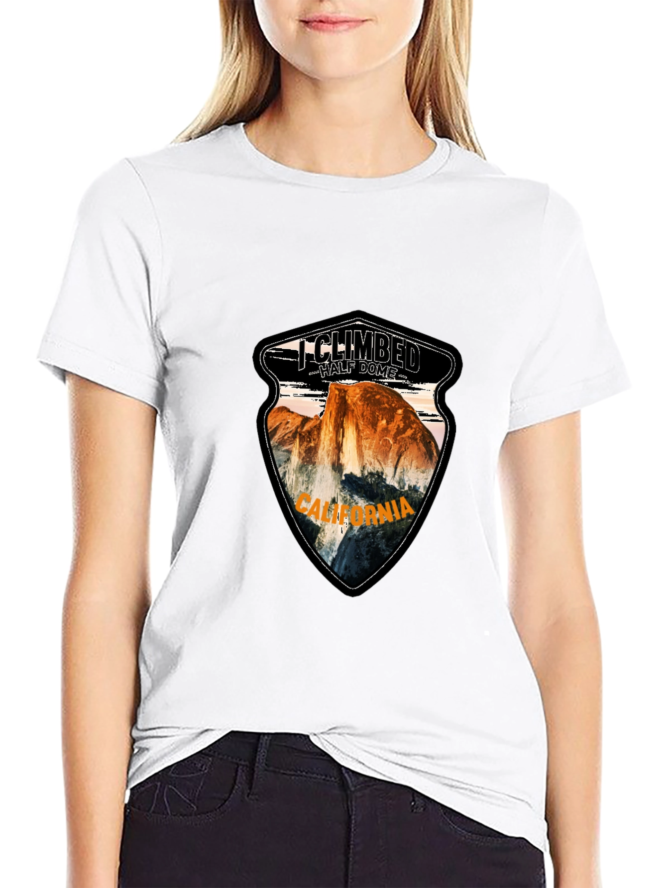 I Climbed Half Dome California T-Shirt