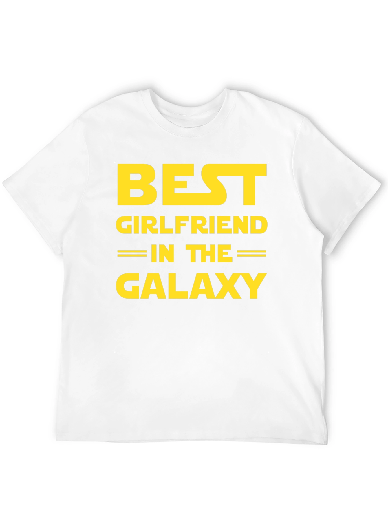 Best Girlfriend in the Galaxy Black T-Shirt