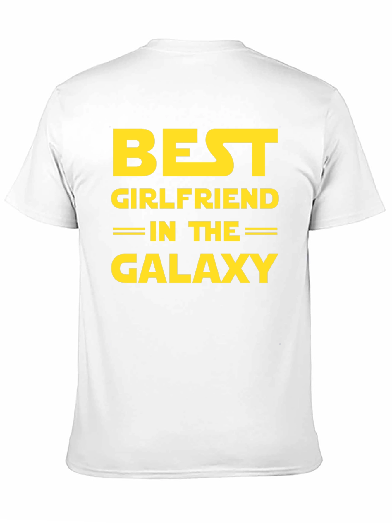 Best Girlfriend in the Galaxy Black T-Shirt