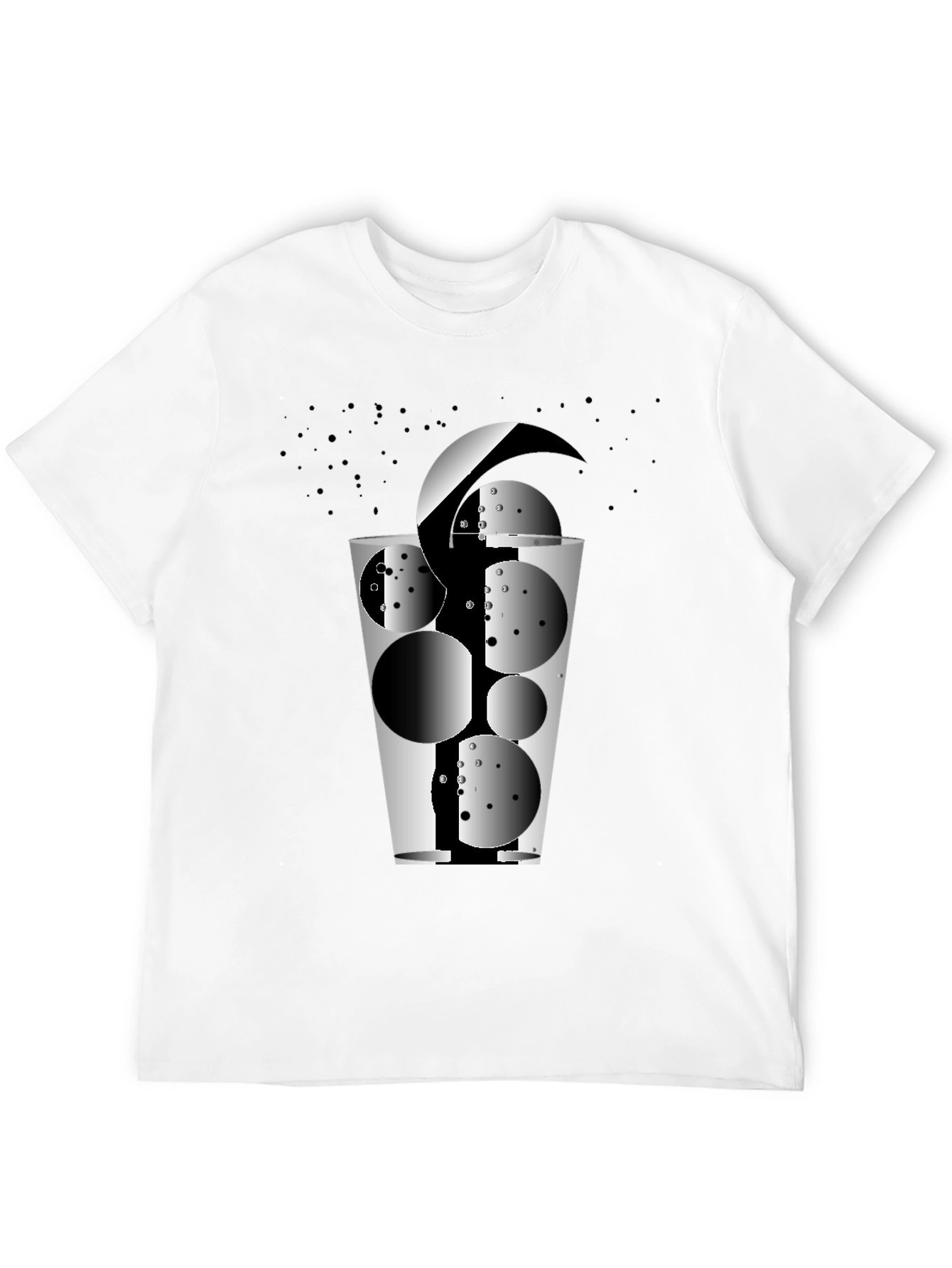 Abstract Glass Graphic T-Shirt