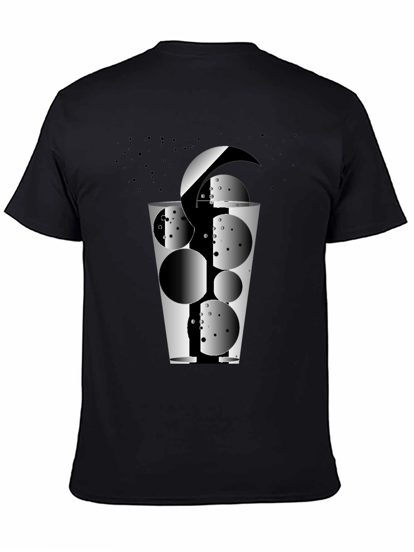 Abstract Glass Graphic T-Shirt