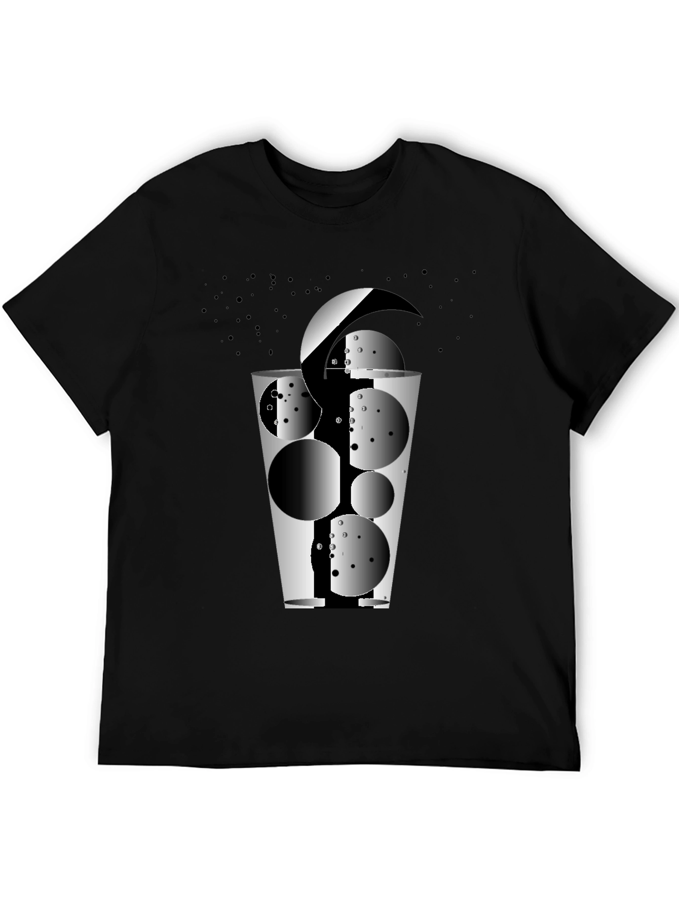 Abstract Glass Graphic T-Shirt