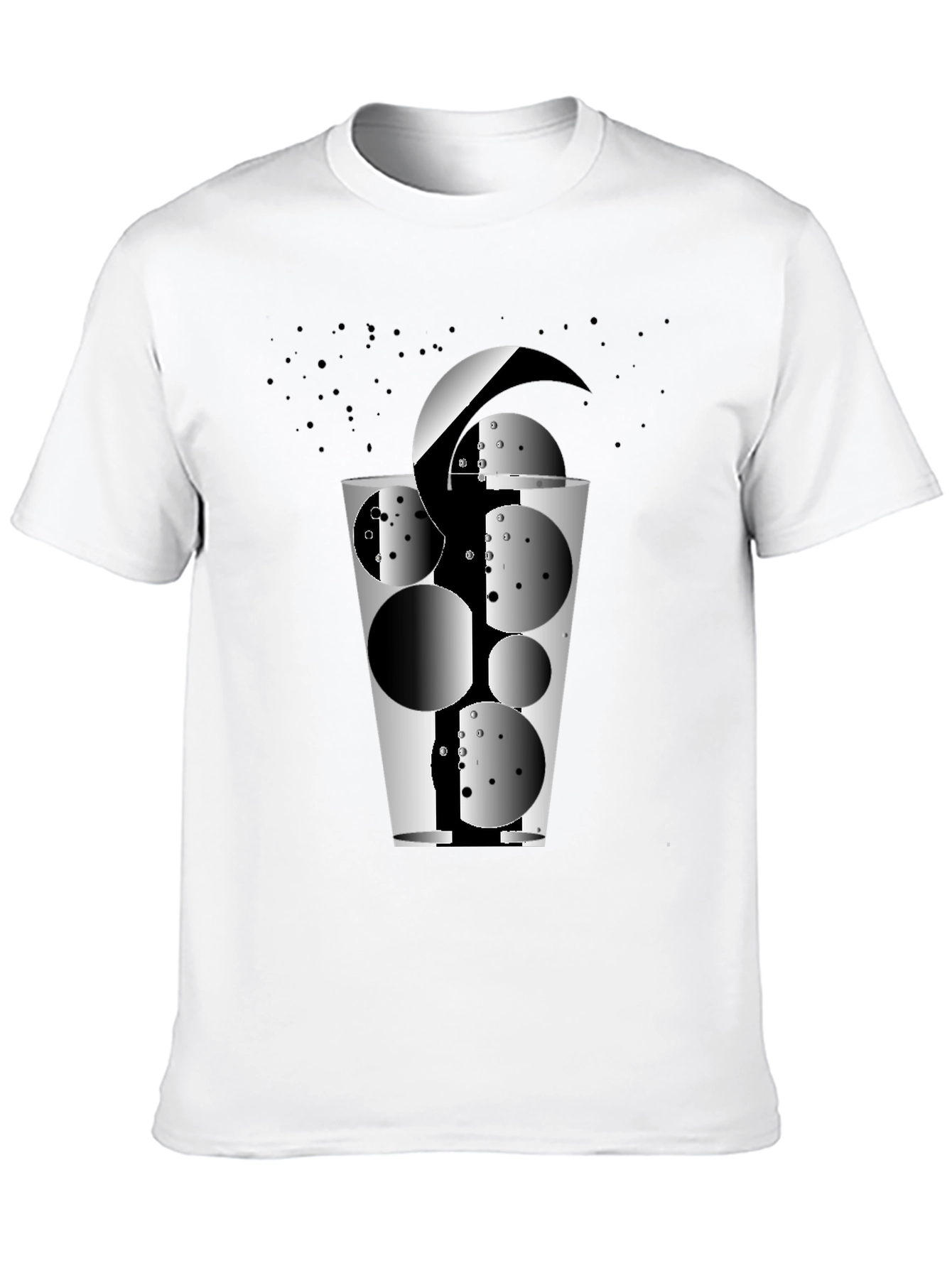 Abstract Glass Graphic T-Shirt
