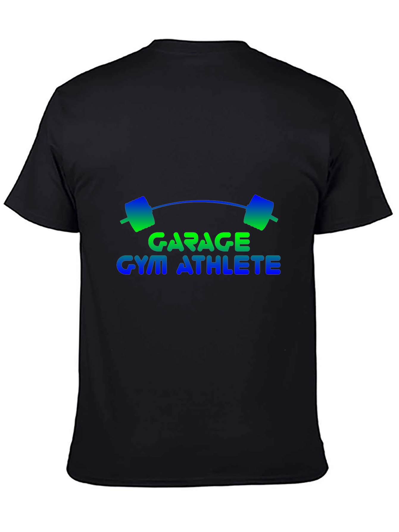 Garage Gym Athlete Black T-Shirt