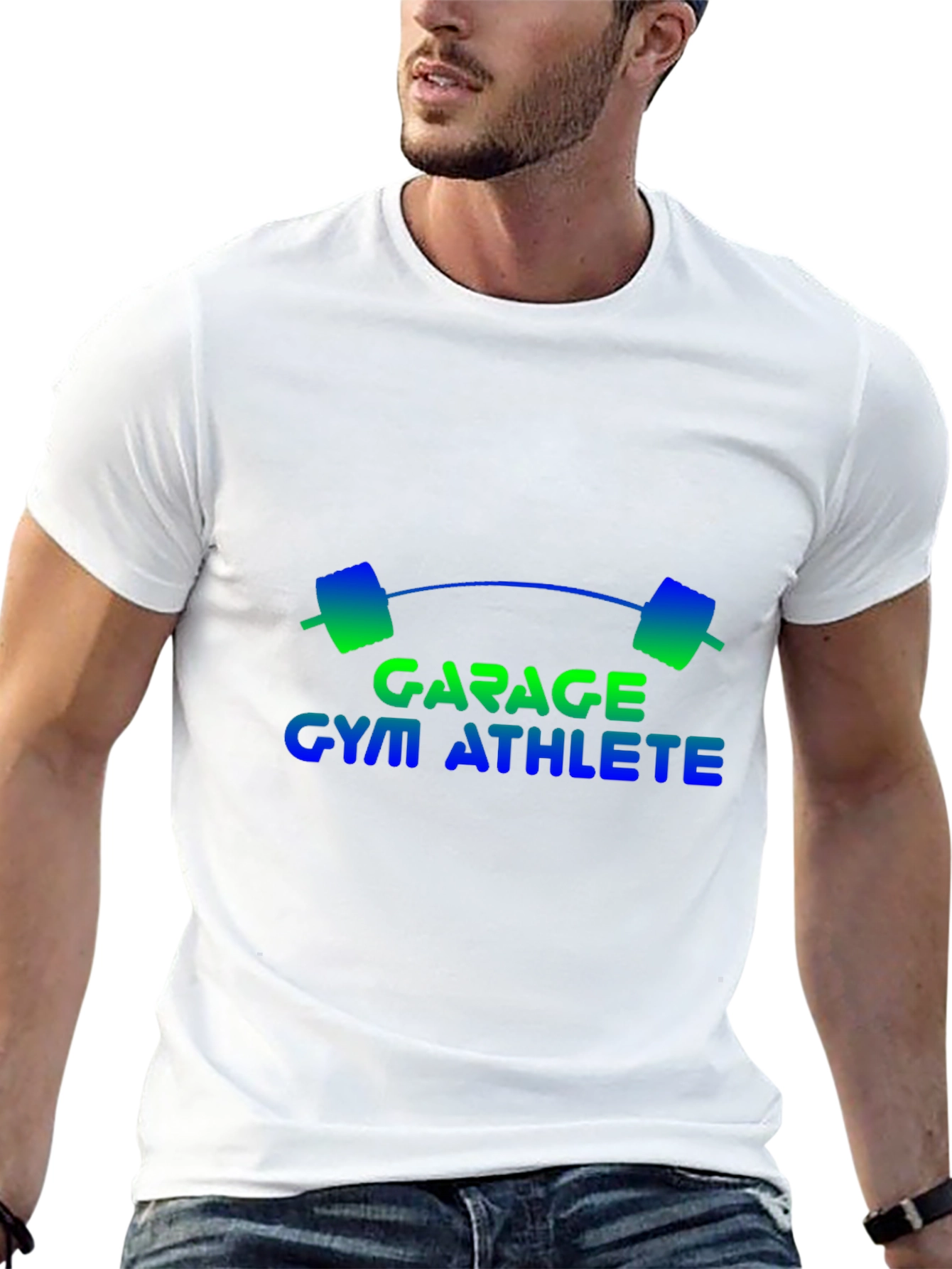 Garage Gym Athlete Black T-Shirt