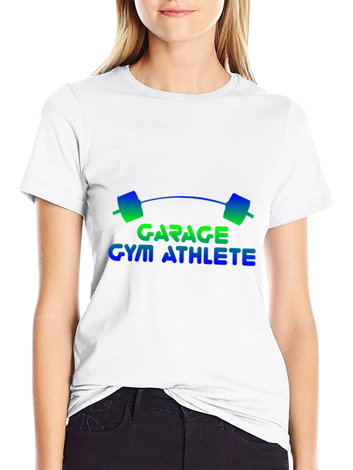 Garage Gym Athlete Black T-Shirt
