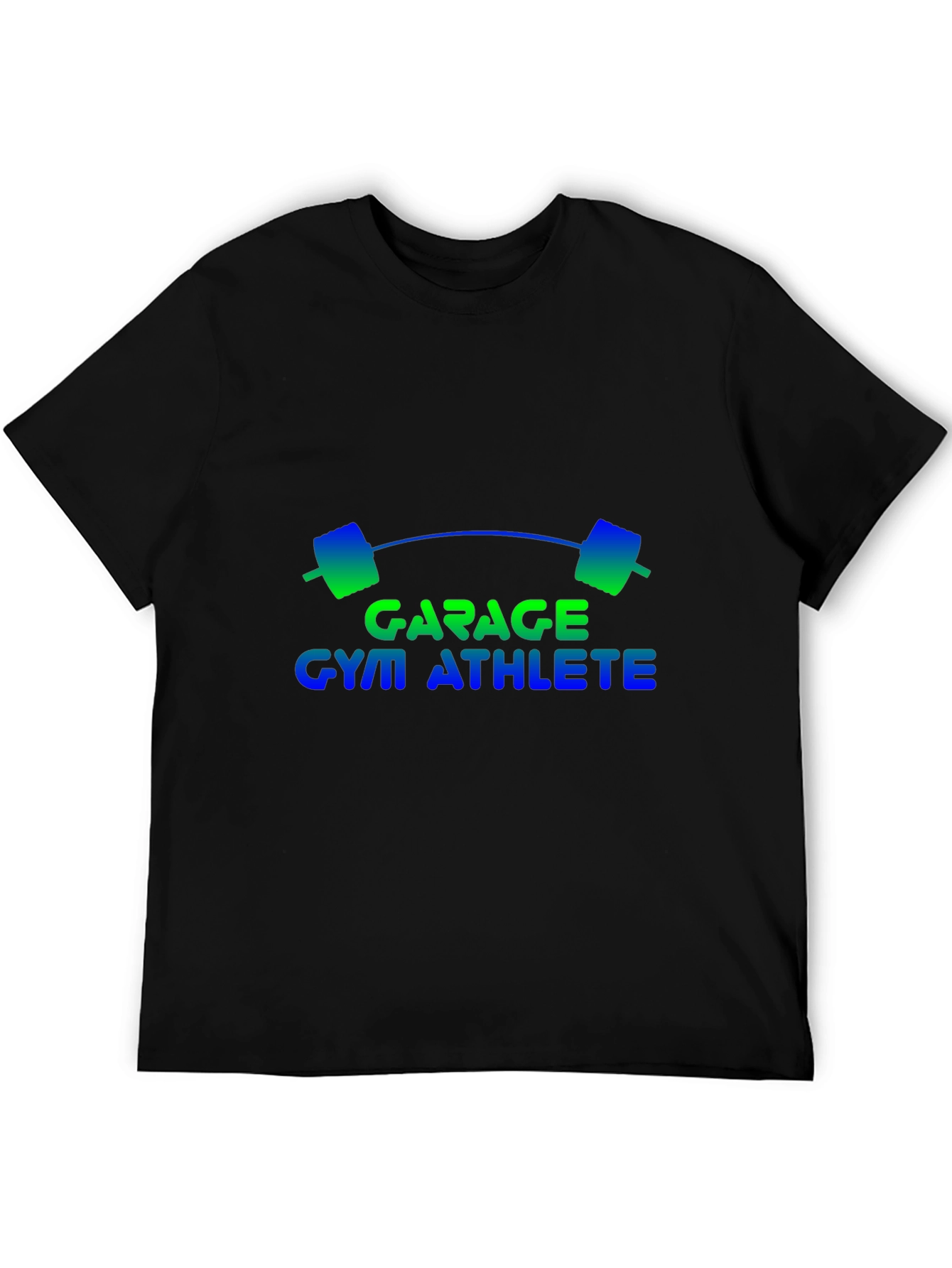 Garage Gym Athlete Black T-Shirt