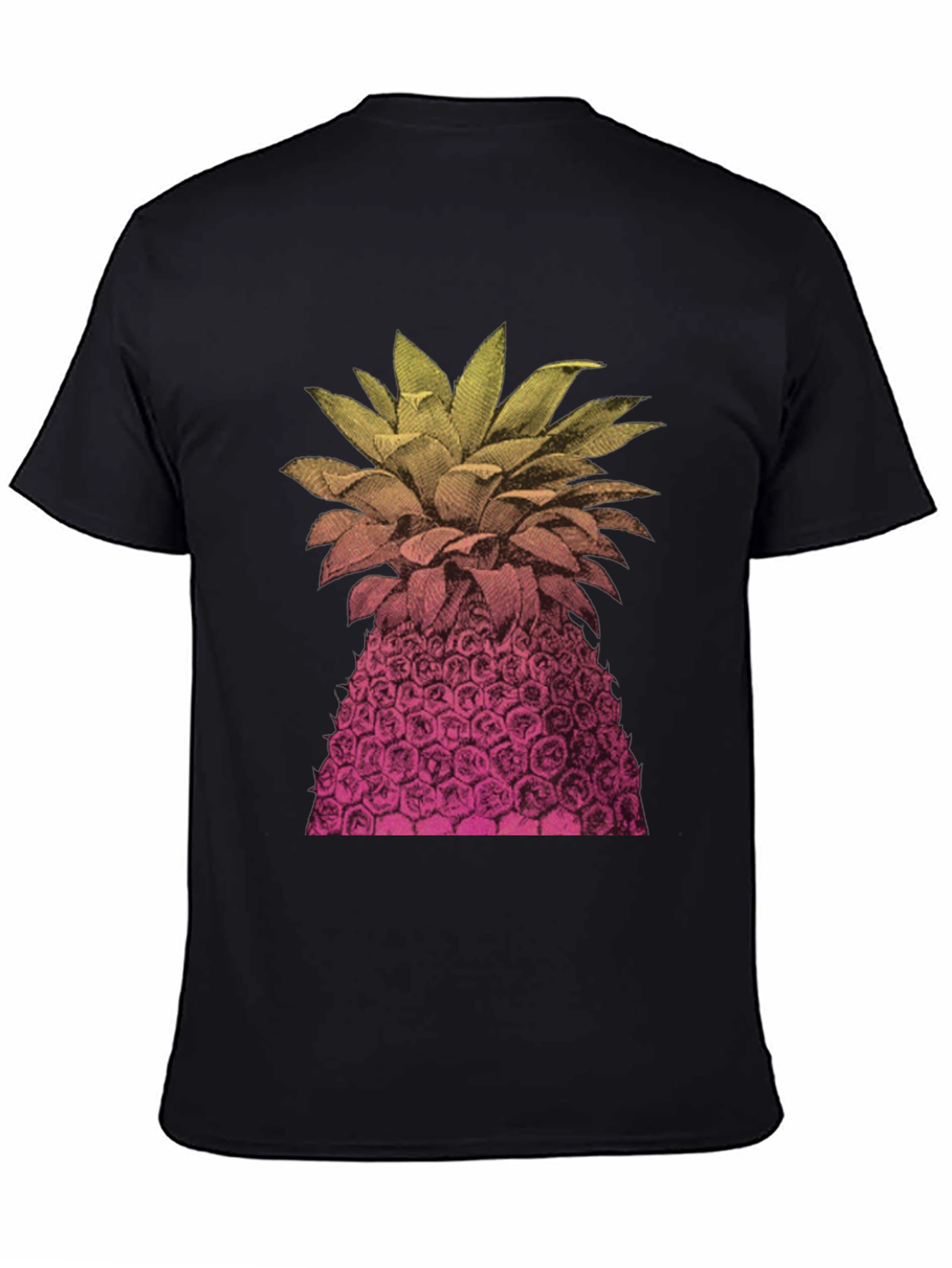 Pineapple Graphic Print T-Shirt