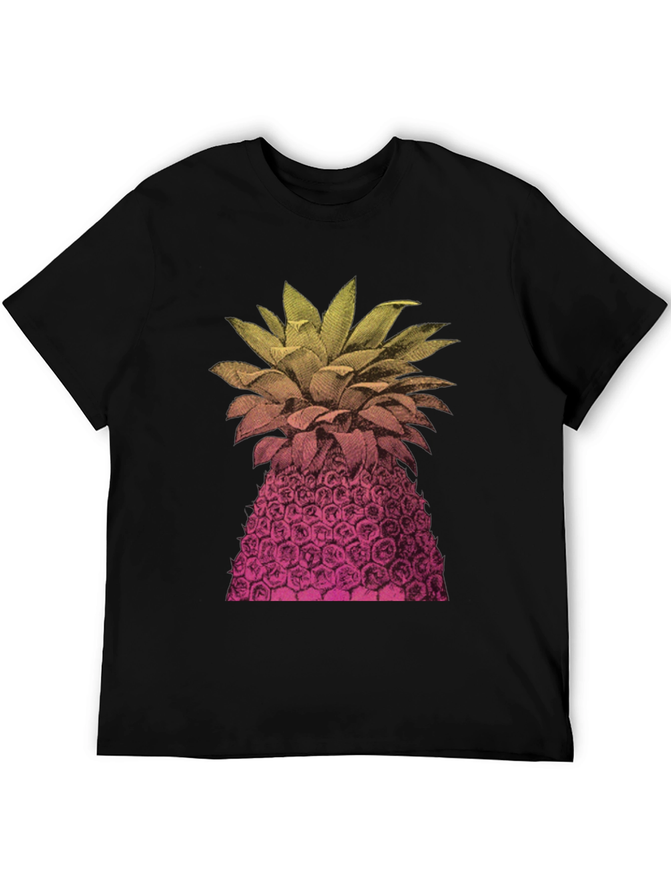 Pineapple Graphic Print T-Shirt