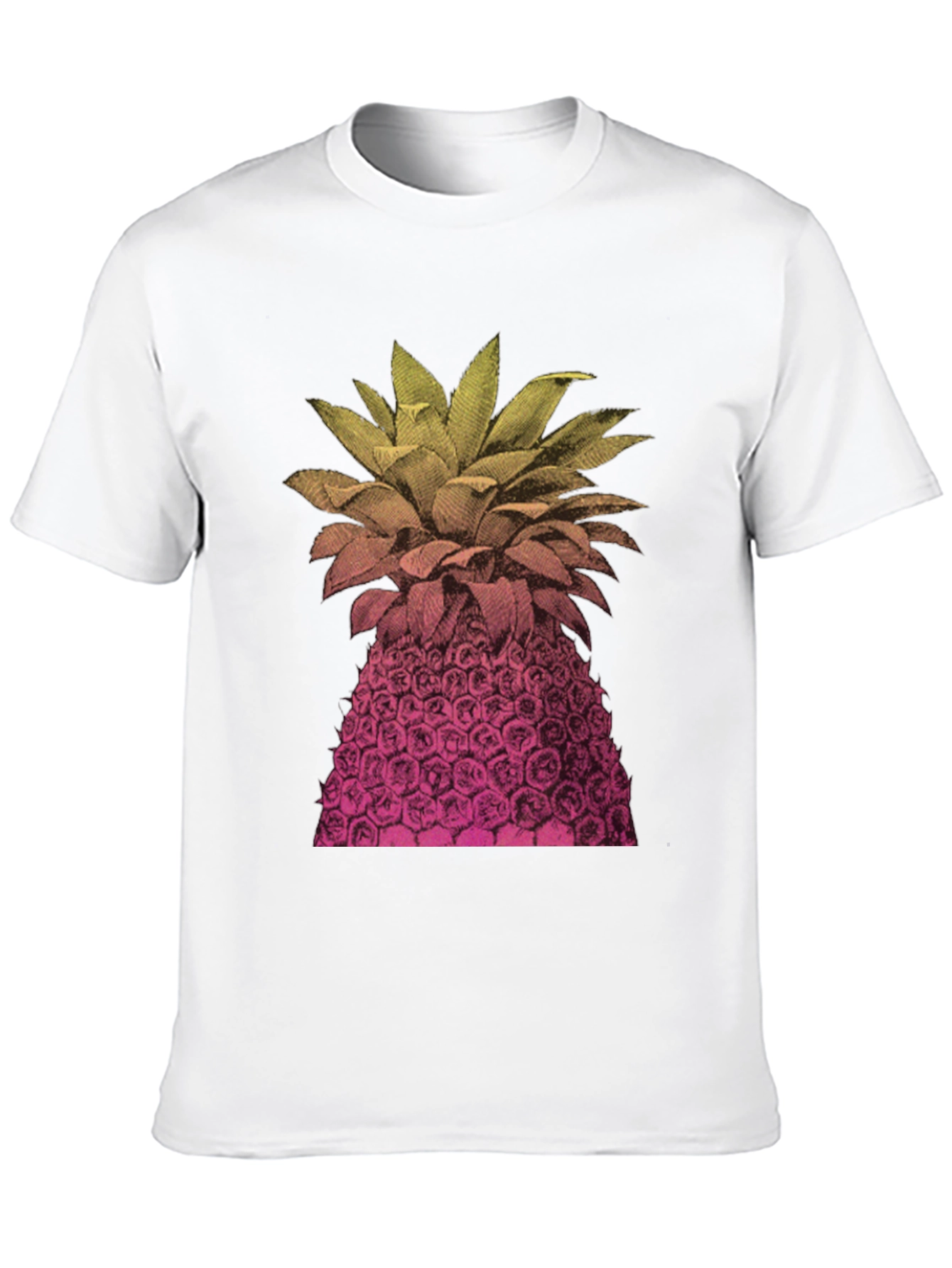 Pineapple Graphic Print T-Shirt