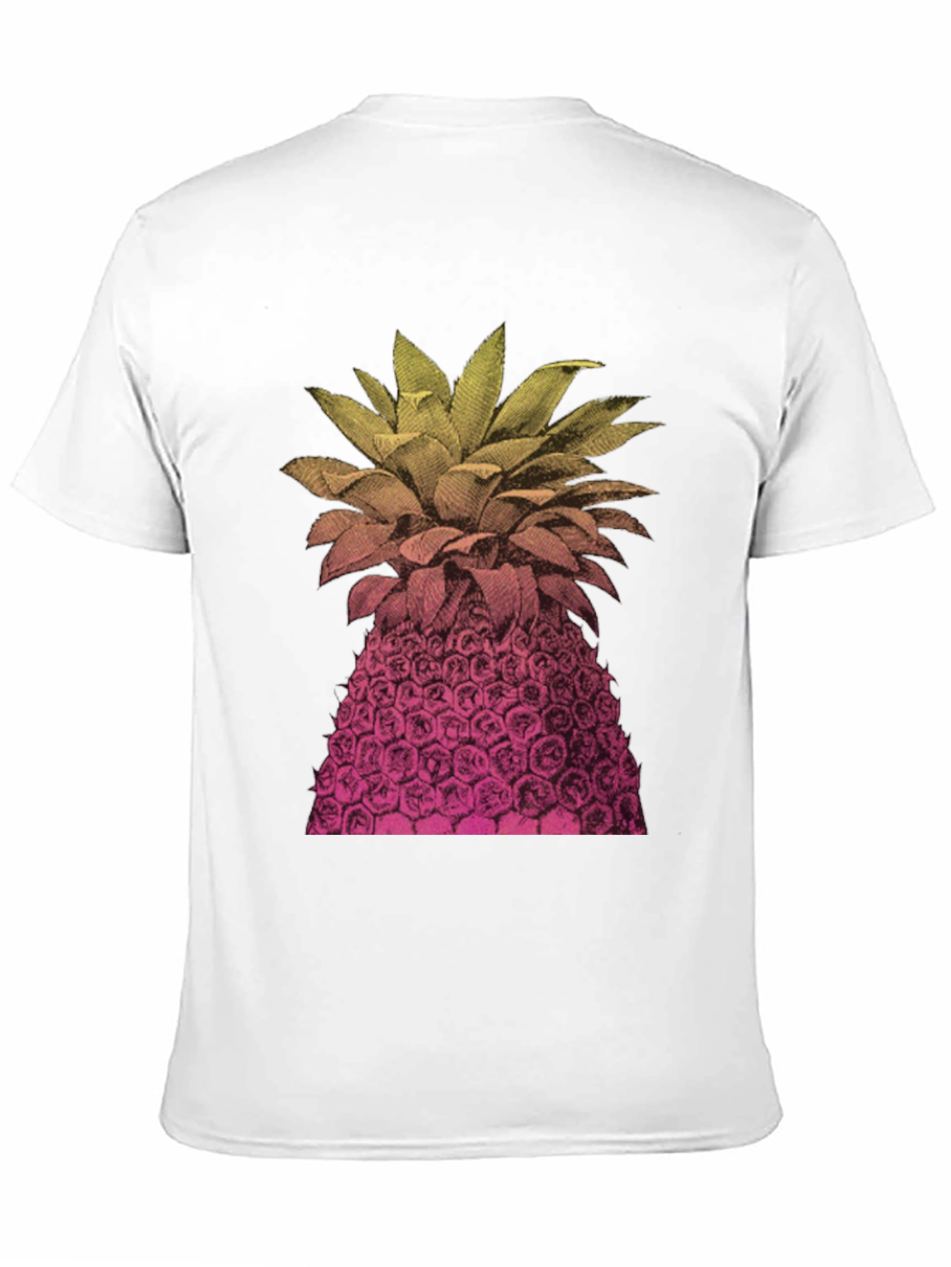 Pineapple Graphic Print T-Shirt