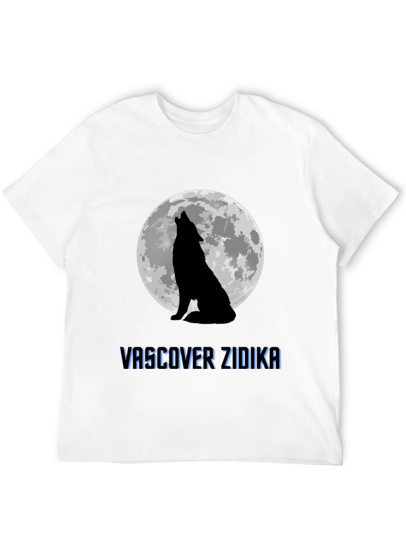 Wolf Moon Black T-Shirt