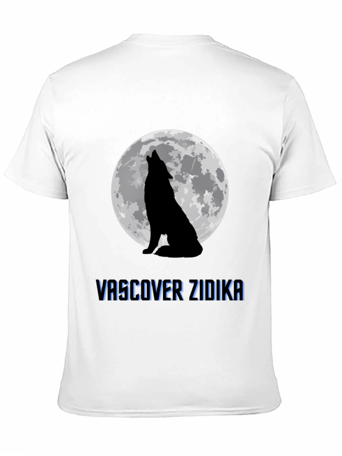 Wolf Moon Black T-Shirt